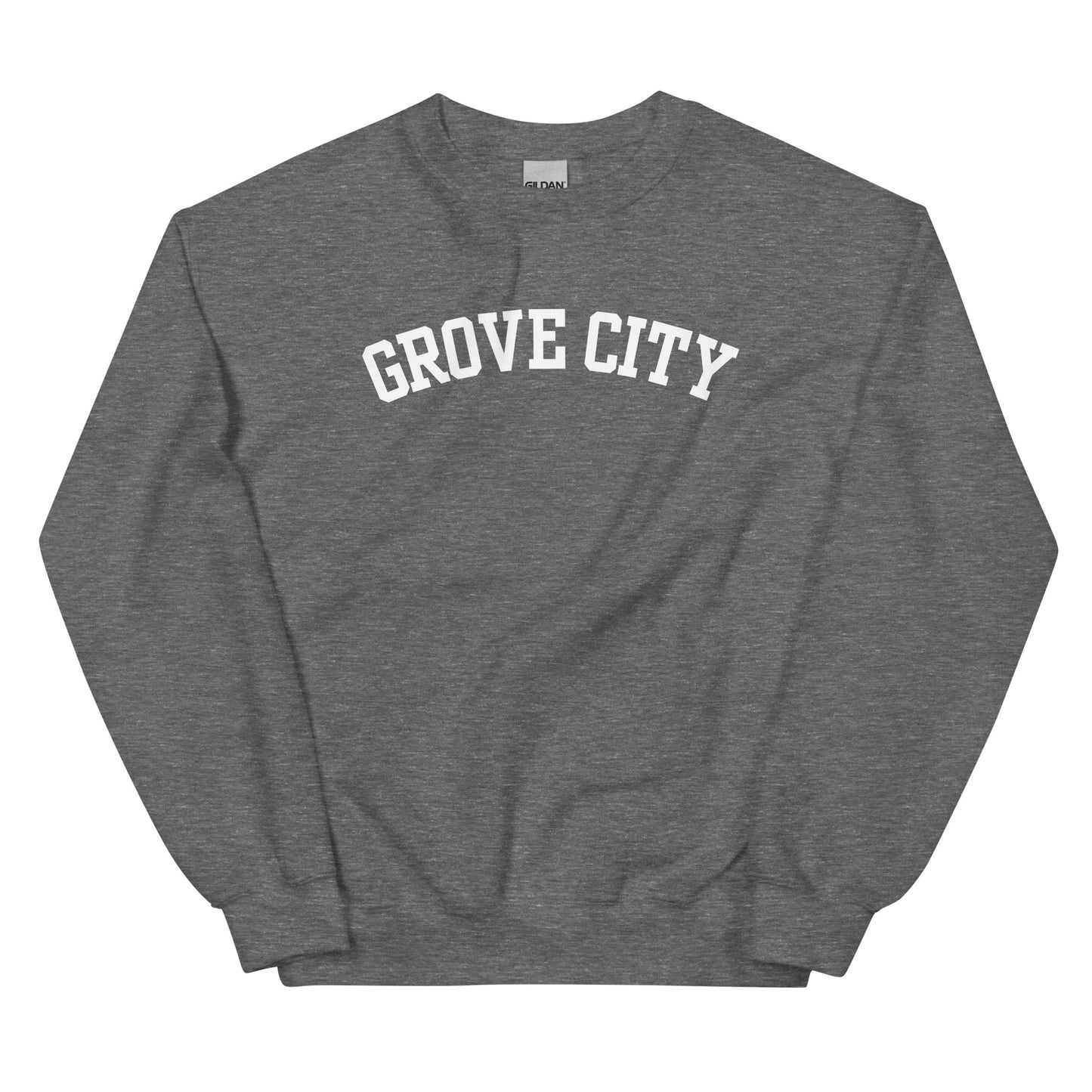 Grove City Ohio Block Solo Crewneck Unisex Sweatshirt