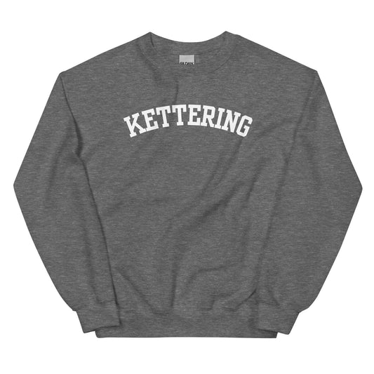 Kettering Ohio Block Solo Crewneck Unisex Sweatshirt