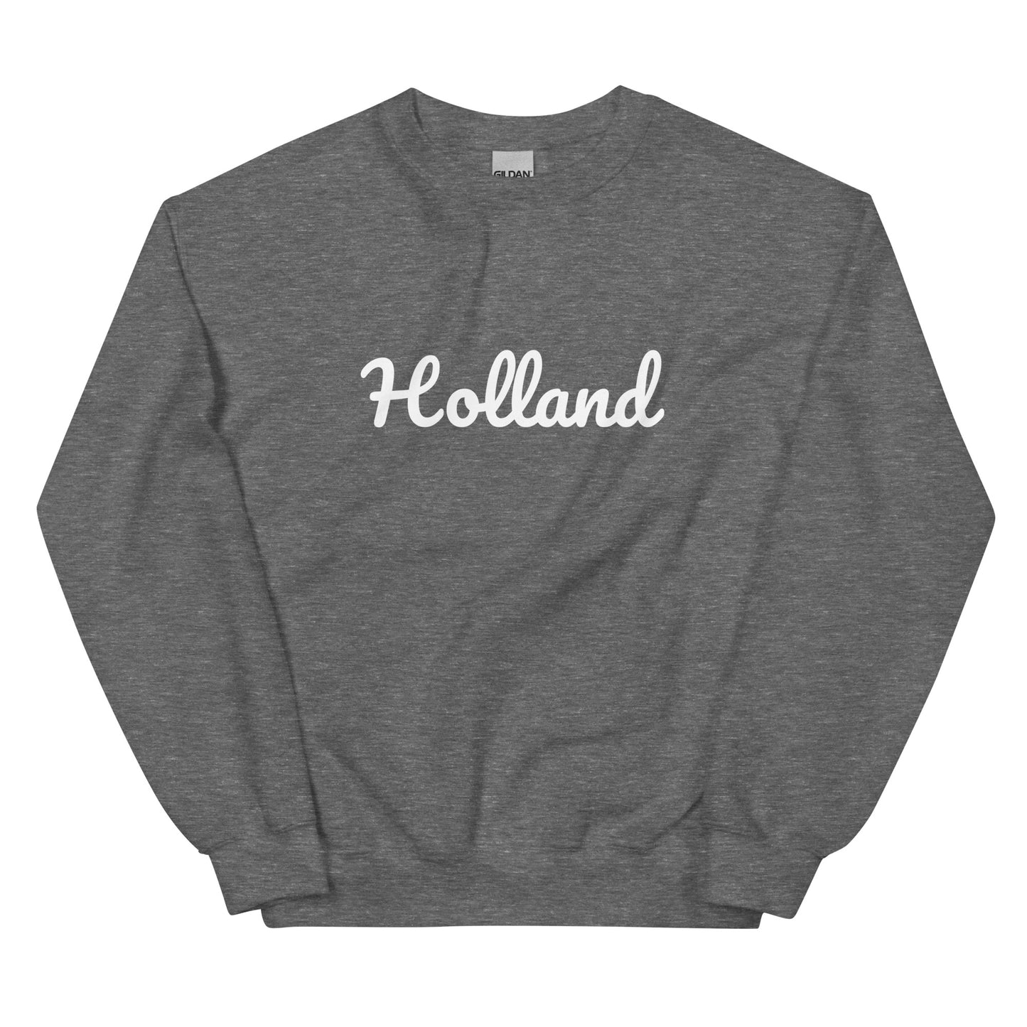 Holland, Michigan Solo Script Unisex Sweatshirt