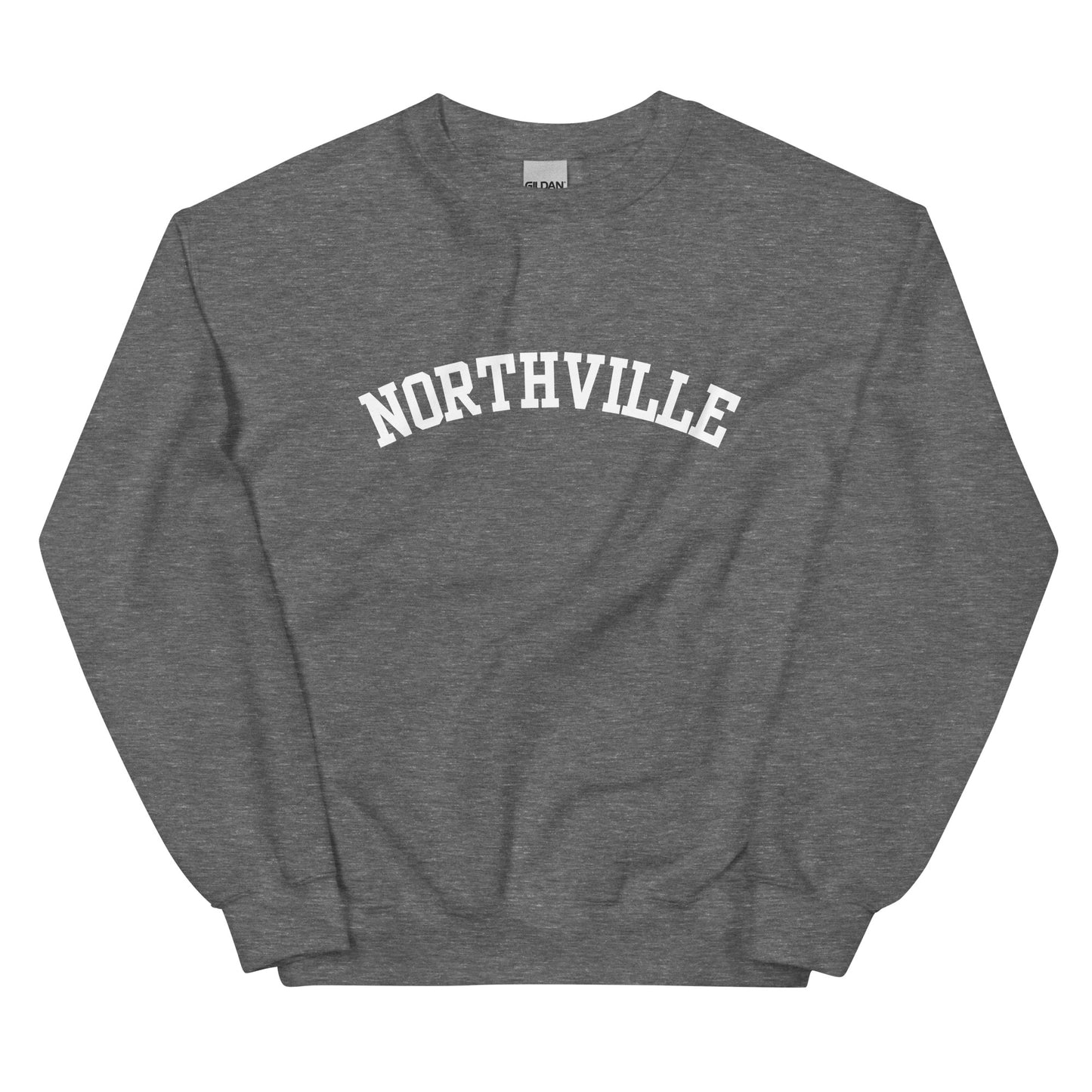 Northville, Michigan Solo Block Crewneck Unisex Sweatshirt