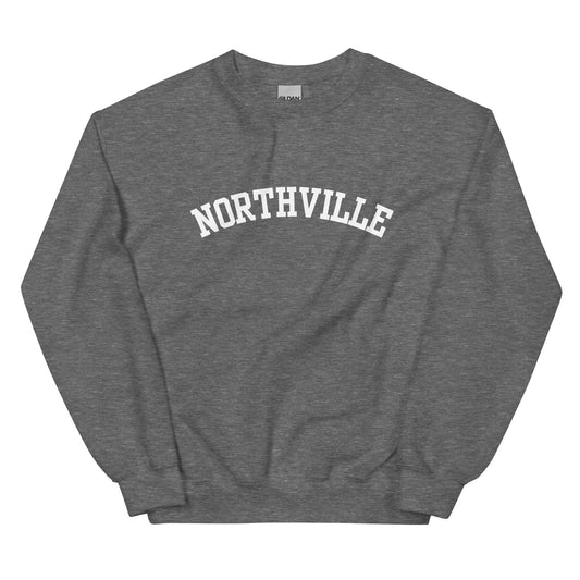 Northville, Michigan Solo Block Crewneck Unisex Sweatshirt