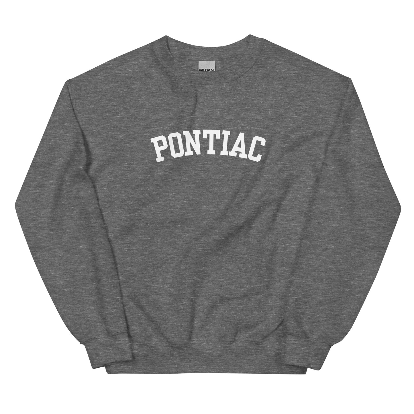 Pontiac, Michigan Block Solo Unisex Sweatshirt