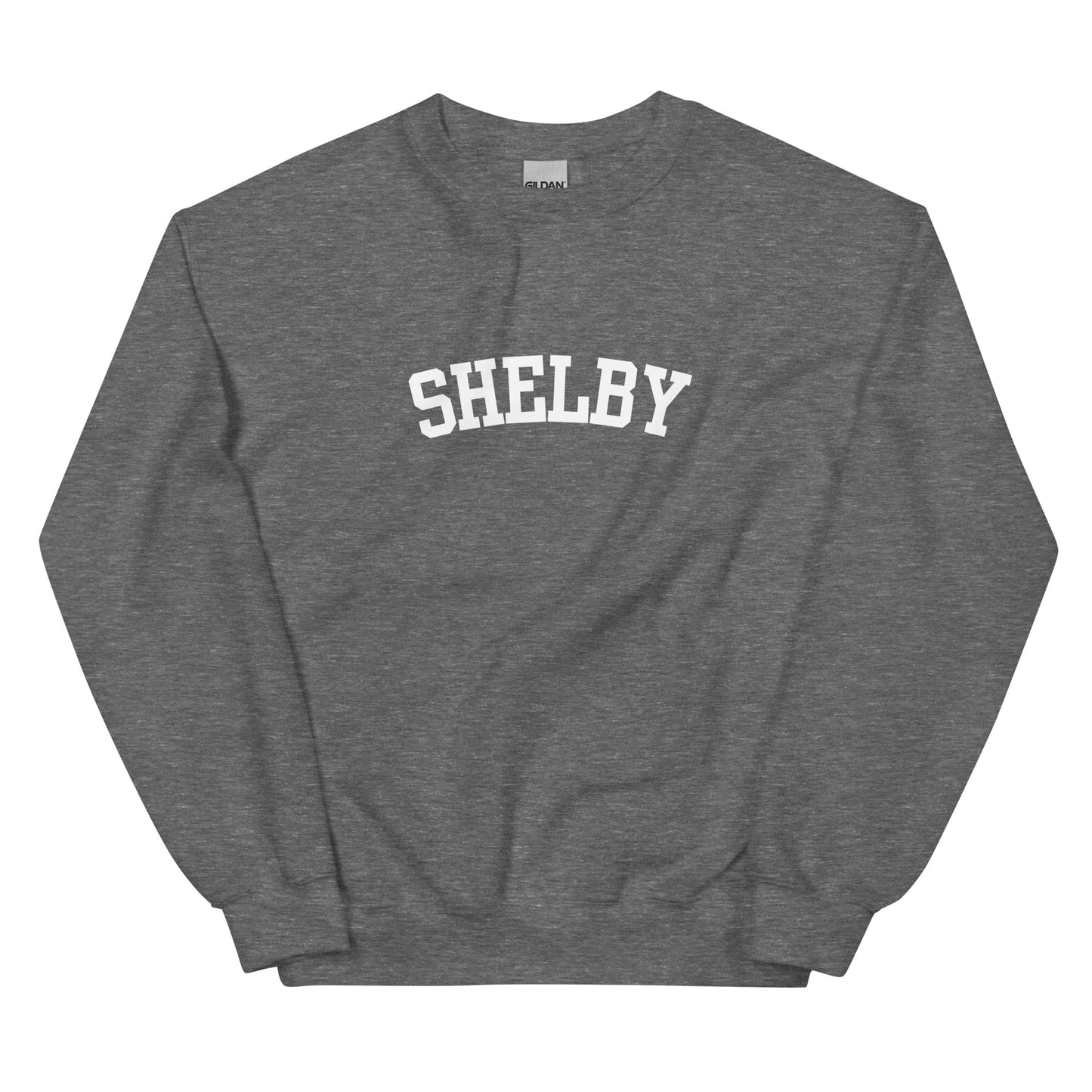 Shelby, Michigan Block Solo Unisex Sweatshirt