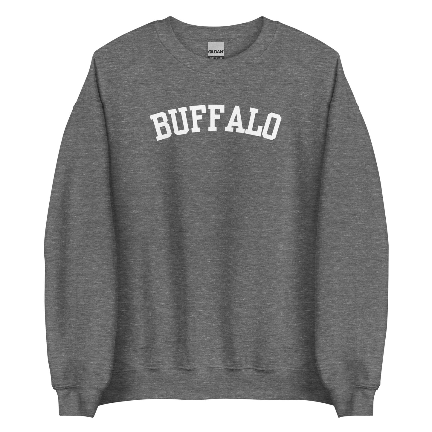 Buffalo NY Block Solo Crewneck Unisex Sweatshirt