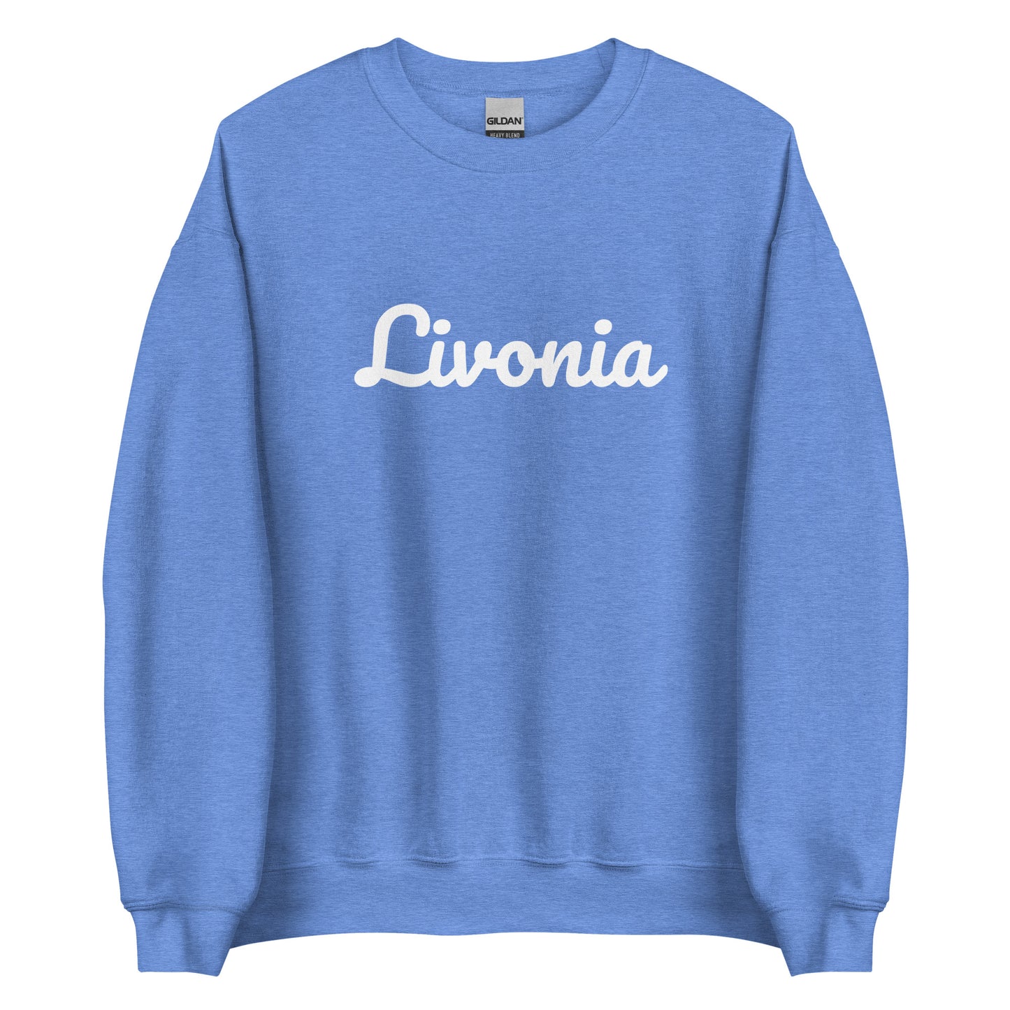Livonia Michigan Solo Script Unisex Sweatshirt