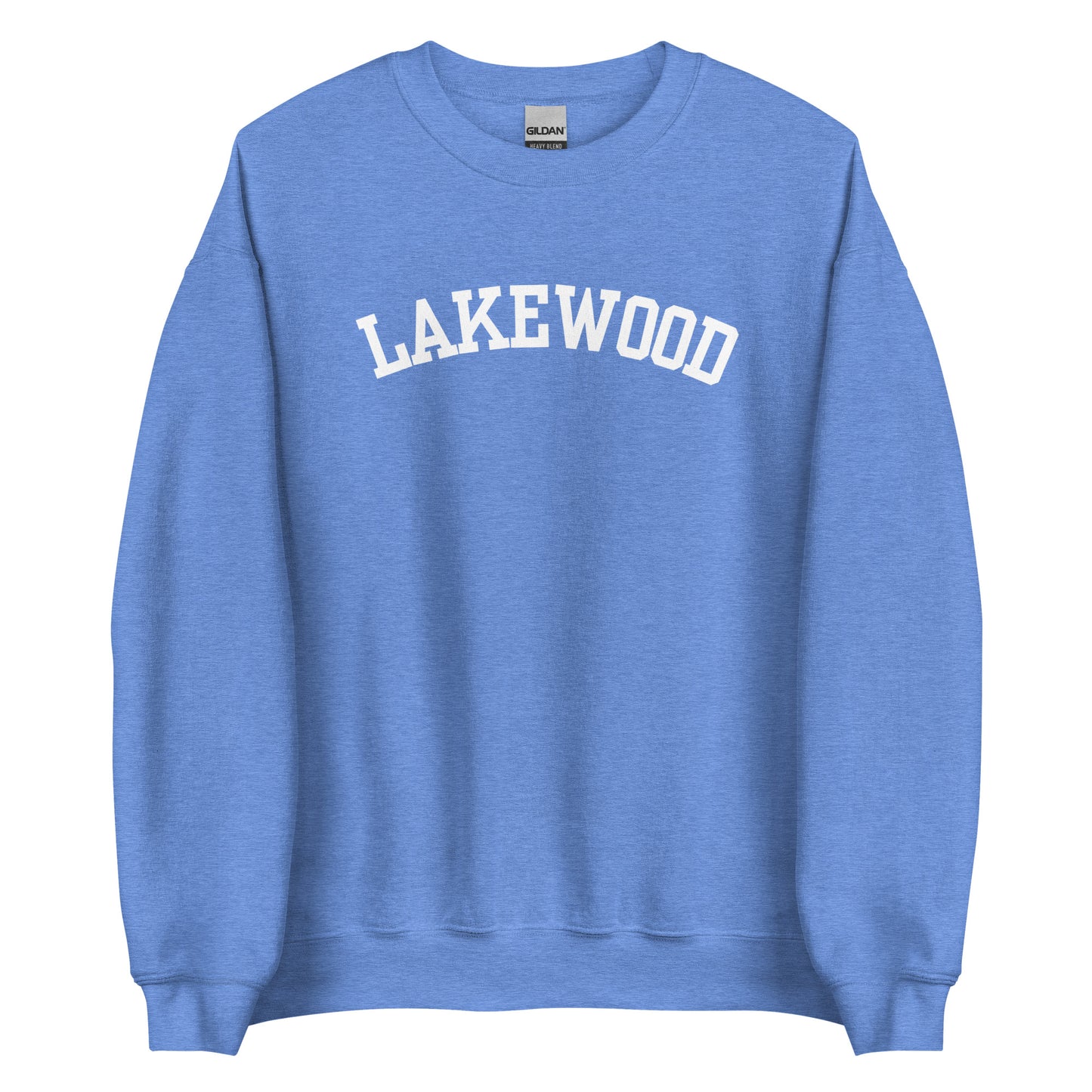 Lakewood Ohio Block Solo Crewneck Unisex Sweatshirt