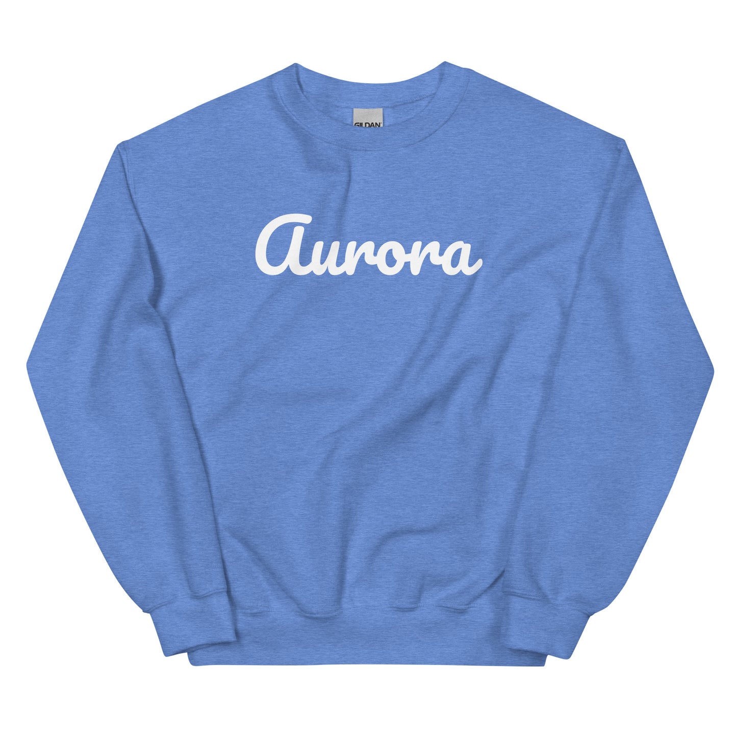 Aurora Ohio Solo Script Crewneck Unisex Sweatshirt