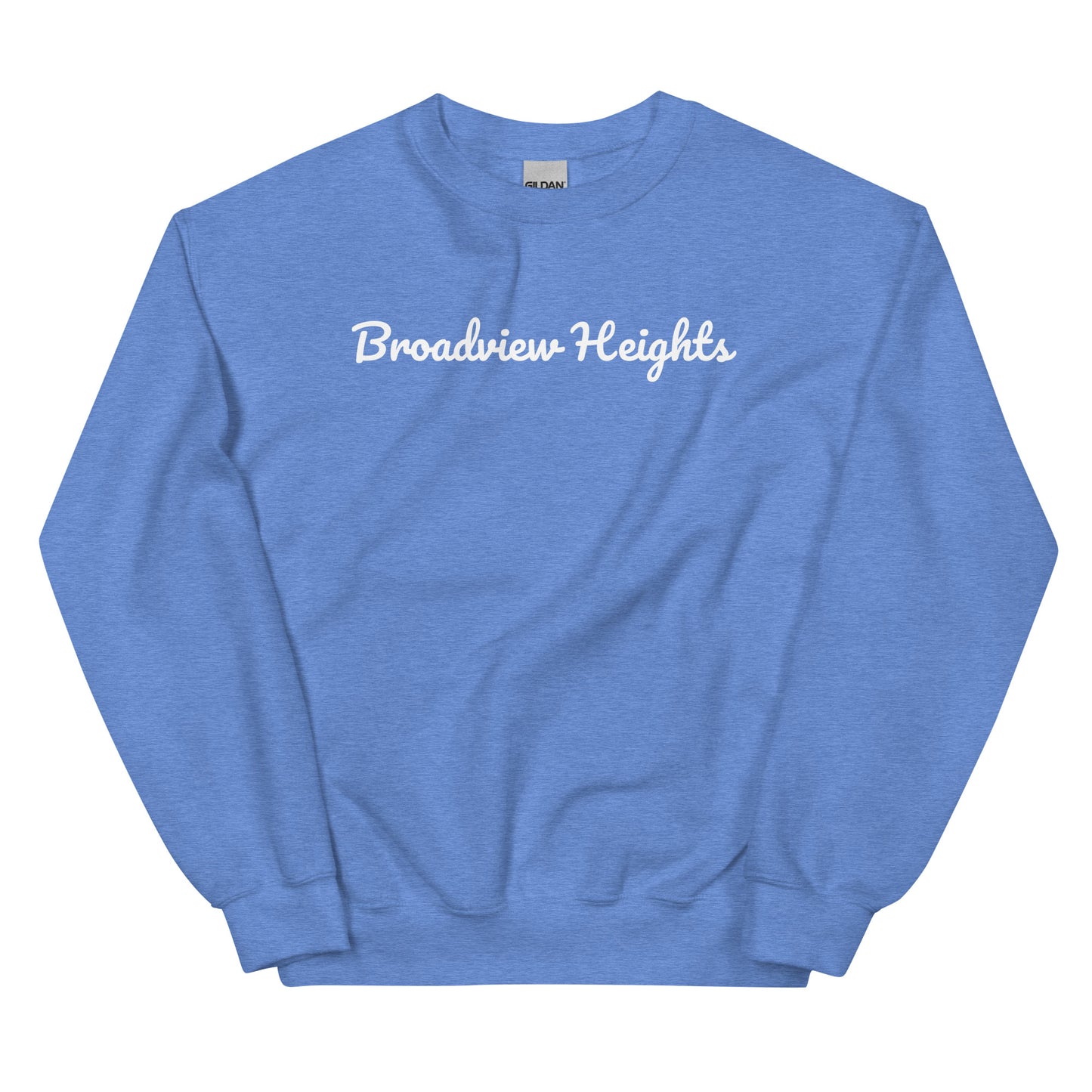 Broadview Heights Ohio Solo Script Crewneck Unisex Sweatshirt