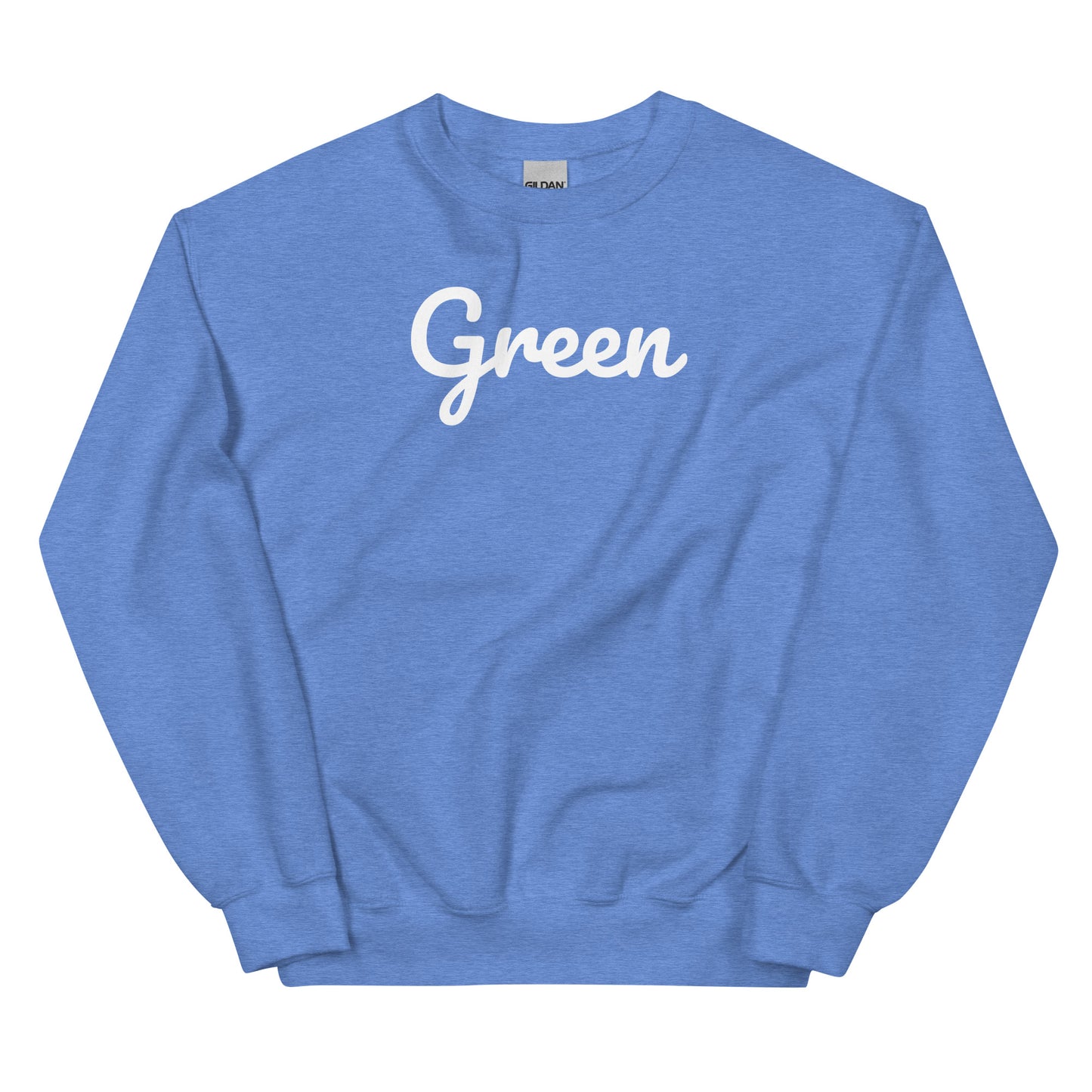 Green Ohio Solo Script Crewneck Unisex Sweatshirt