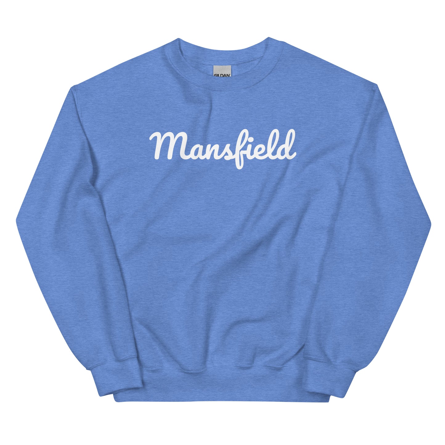 Mansfield Ohio Solo Script Crewneck Unisex Sweatshirt