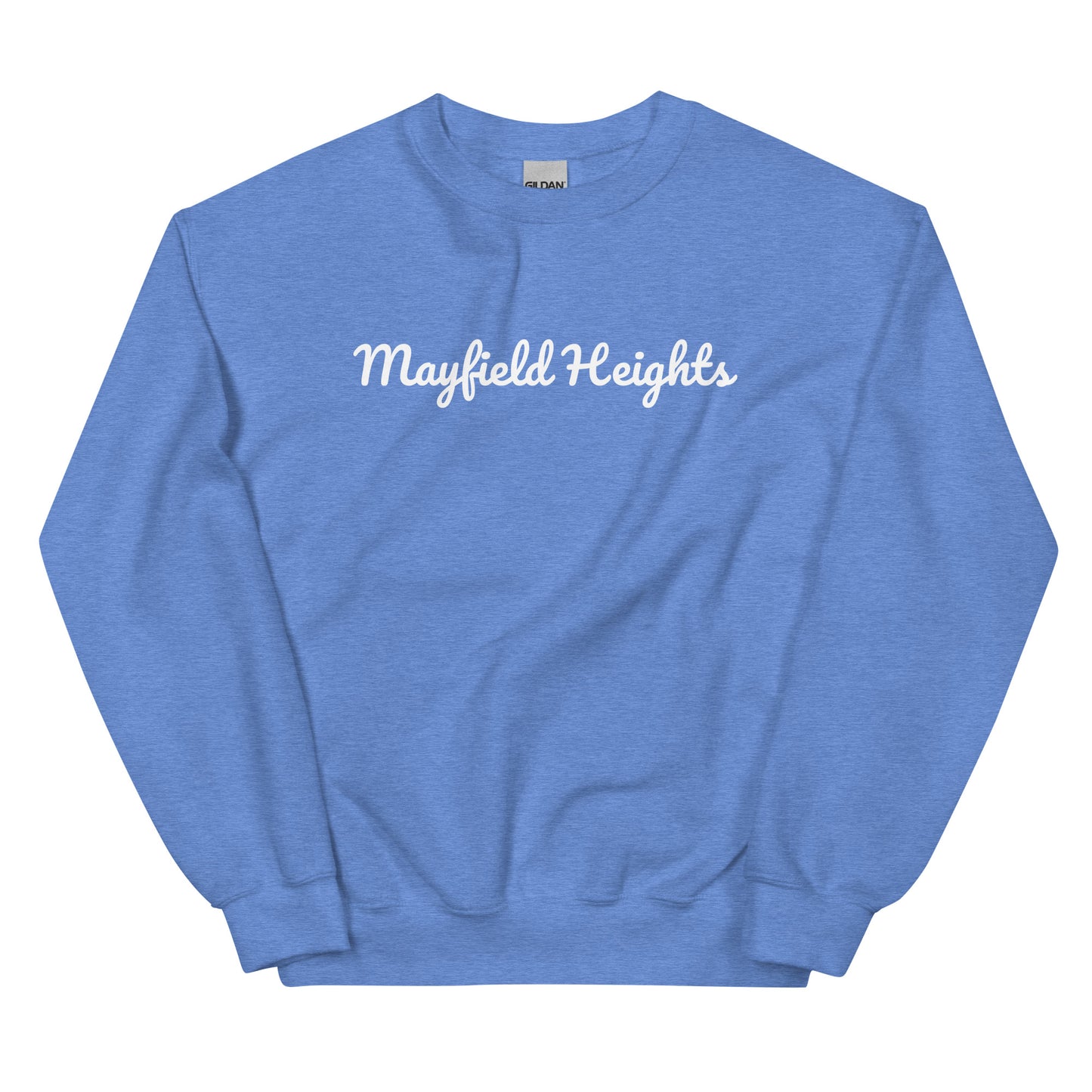 Mayfield Heights Ohio Solo Script Crewneck Unisex Sweatshirt