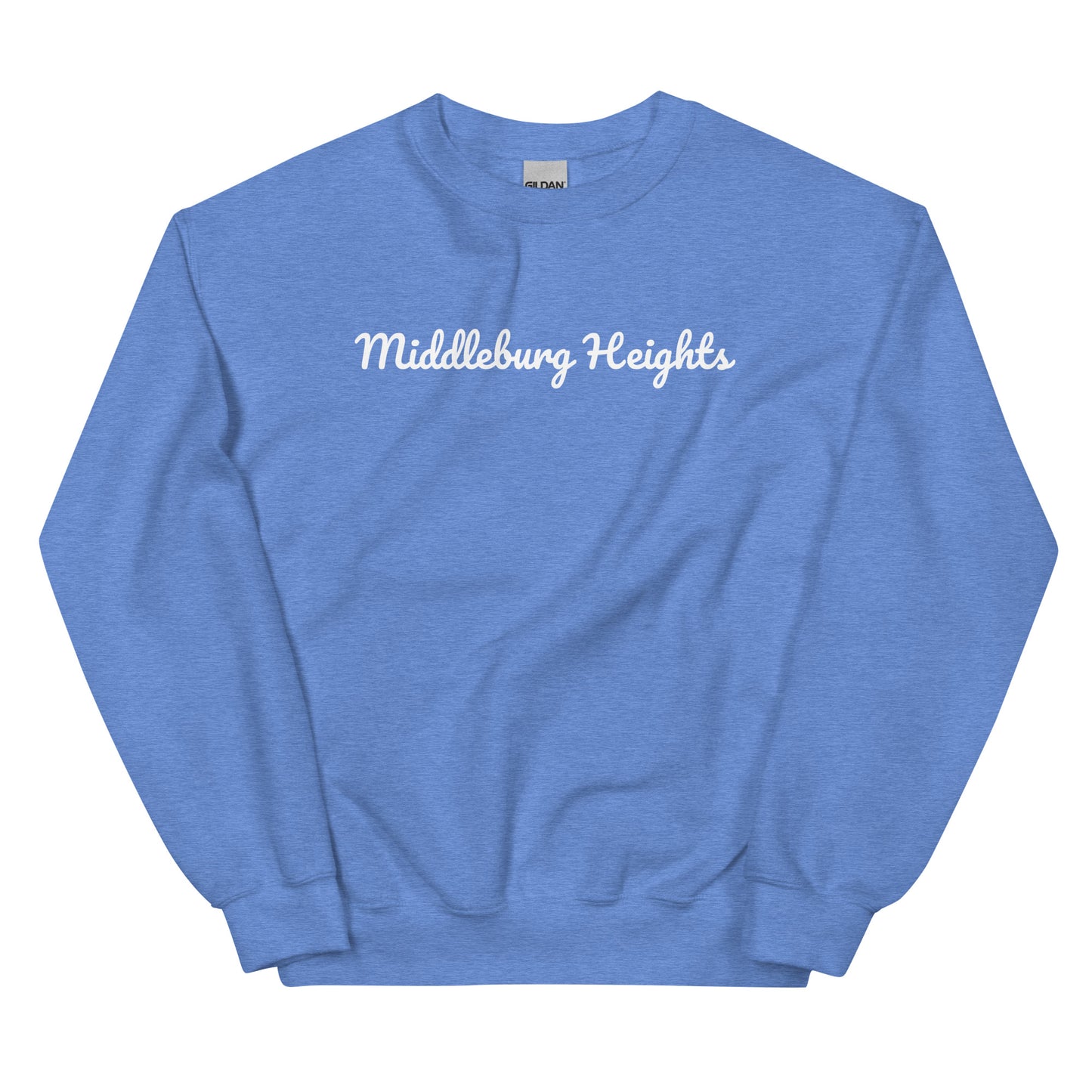 Middleburg Heights Ohio Solo Script Crewneck Unisex Sweatshirt