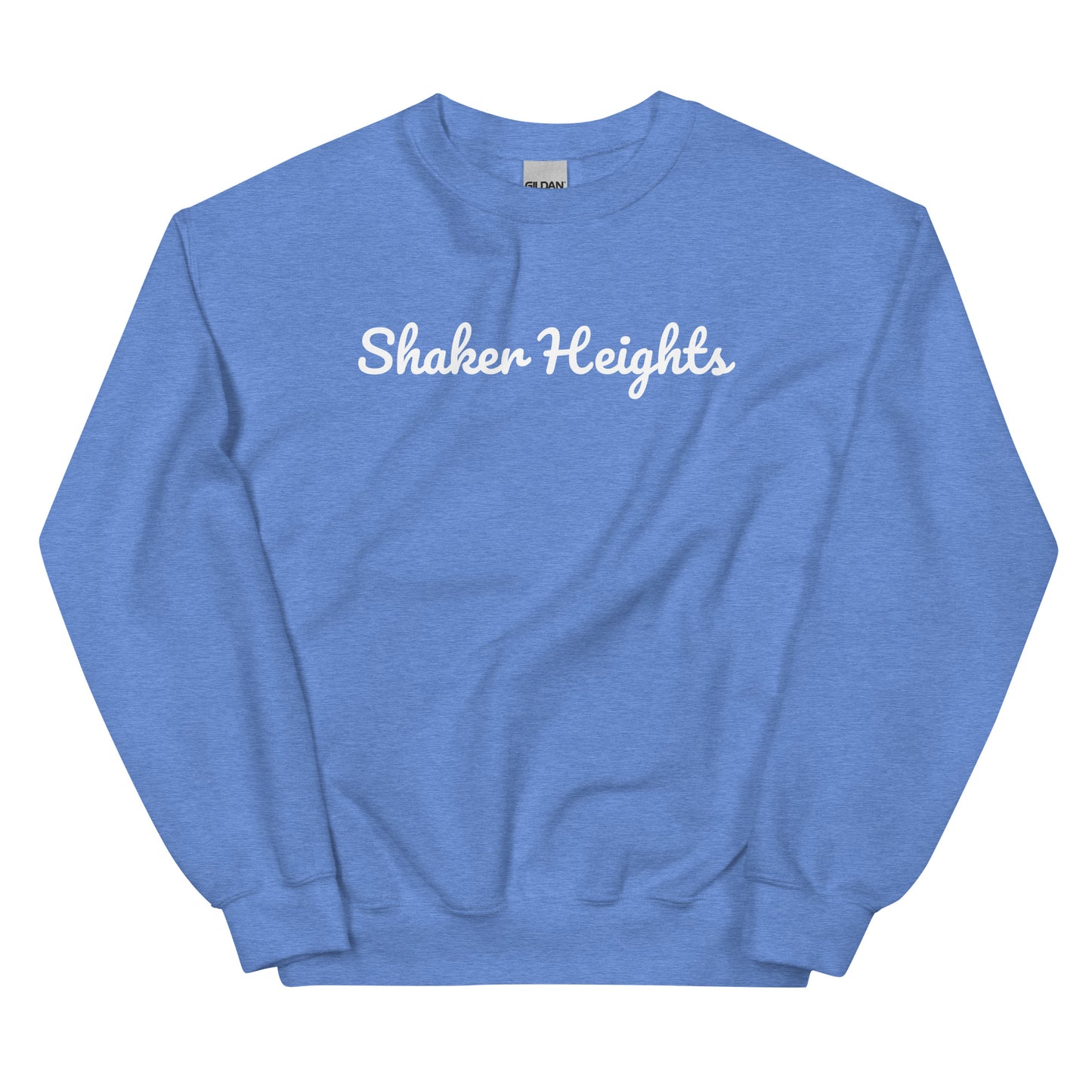 Shaker Heights Ohio Solo Script Crewneck Unisex Sweatshirt