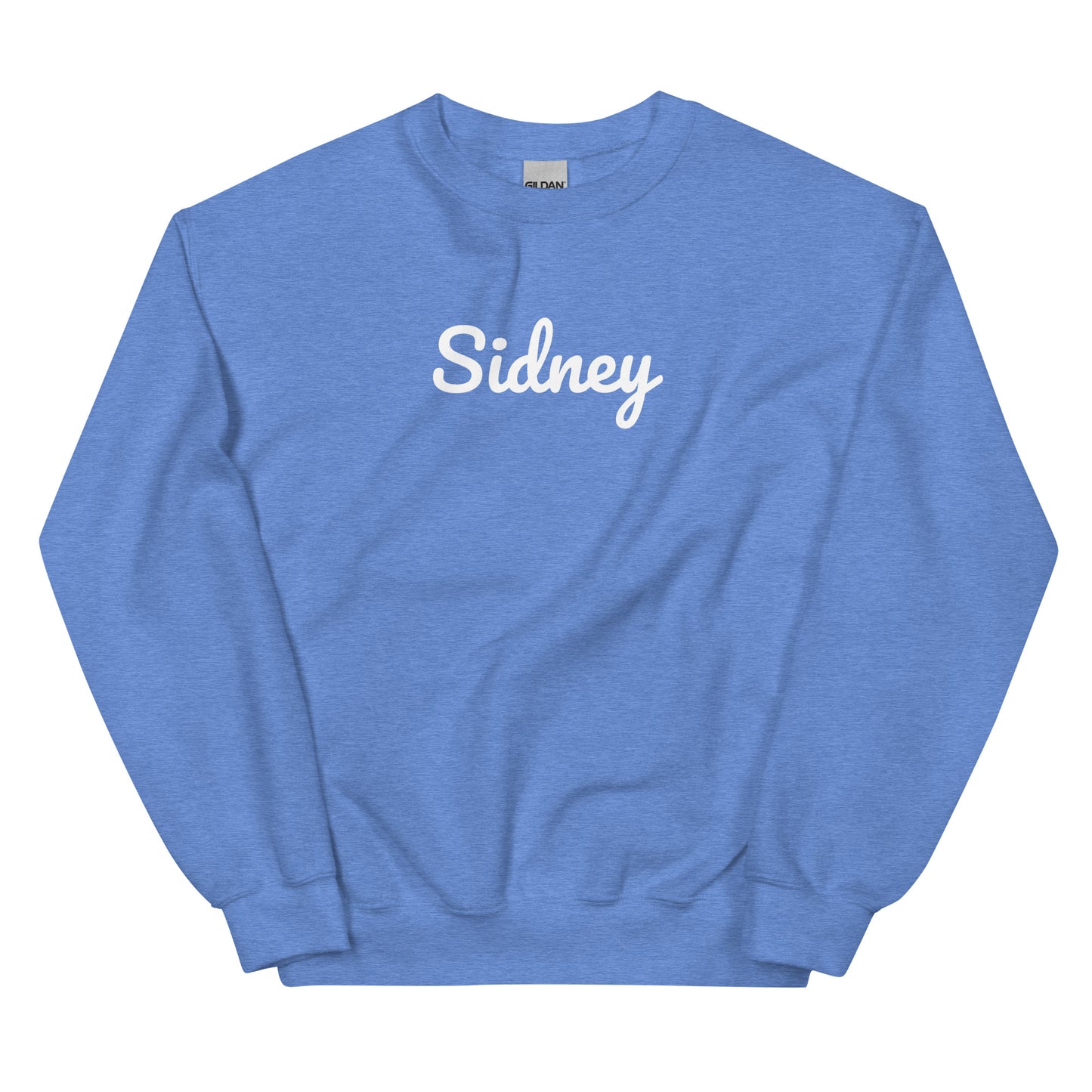 Sidney Ohio Solo Script Crewneck Unisex Sweatshirt