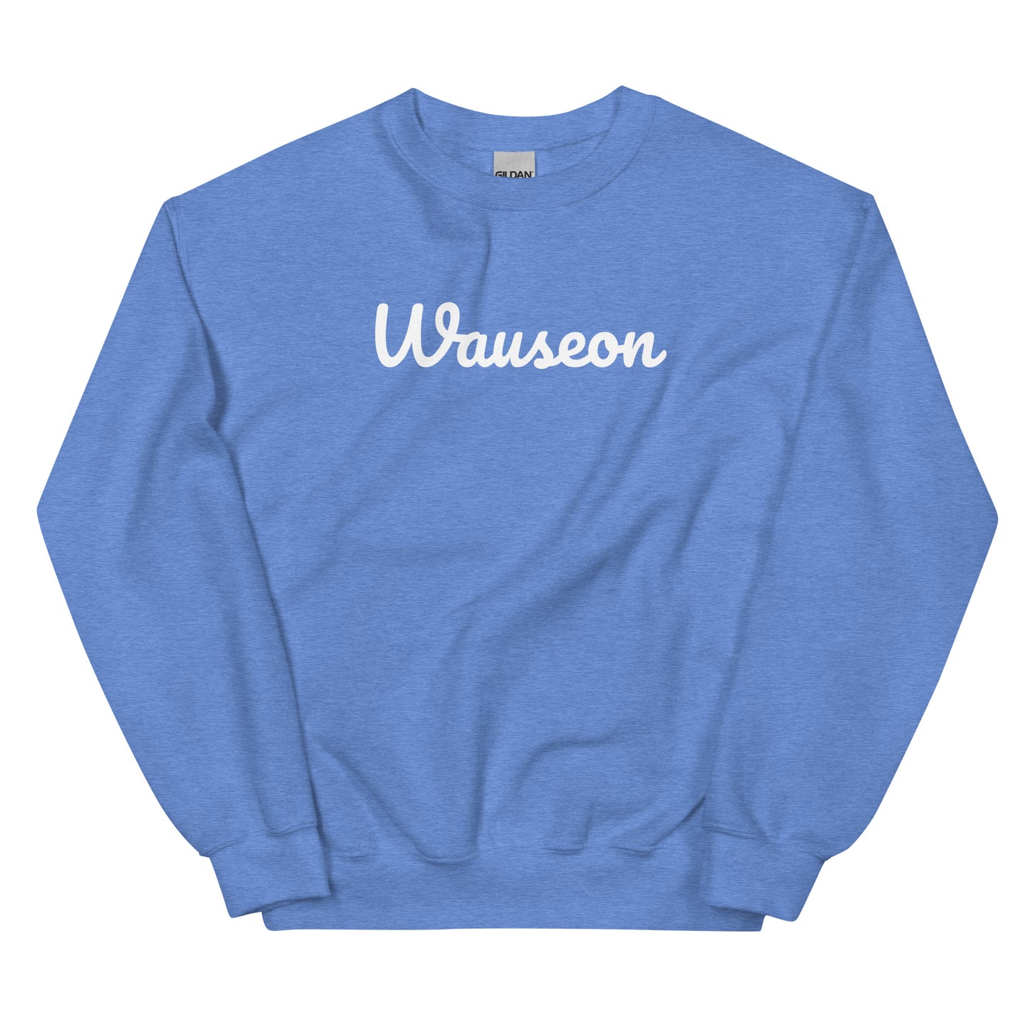 Wauseon Ohio Solo Script Crewneck Unisex Sweatshirt
