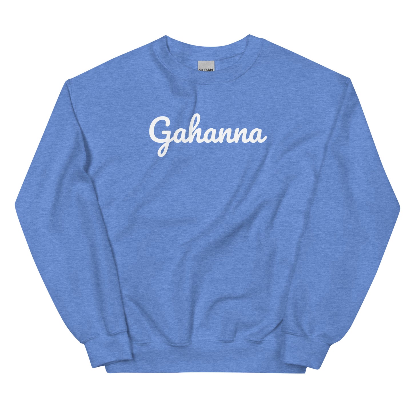 Gahanna Ohio Solo Script Crewneck Unisex Sweatshirt