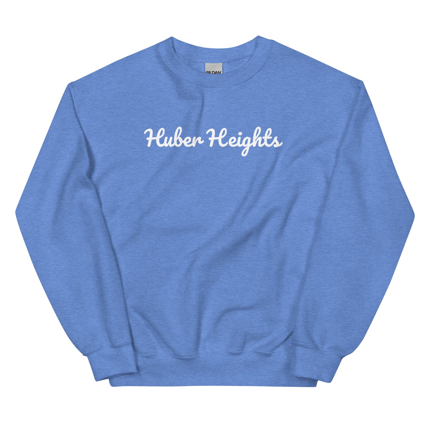 Huber Heights Ohio Solo Script Crewneck Unisex Sweatshirt