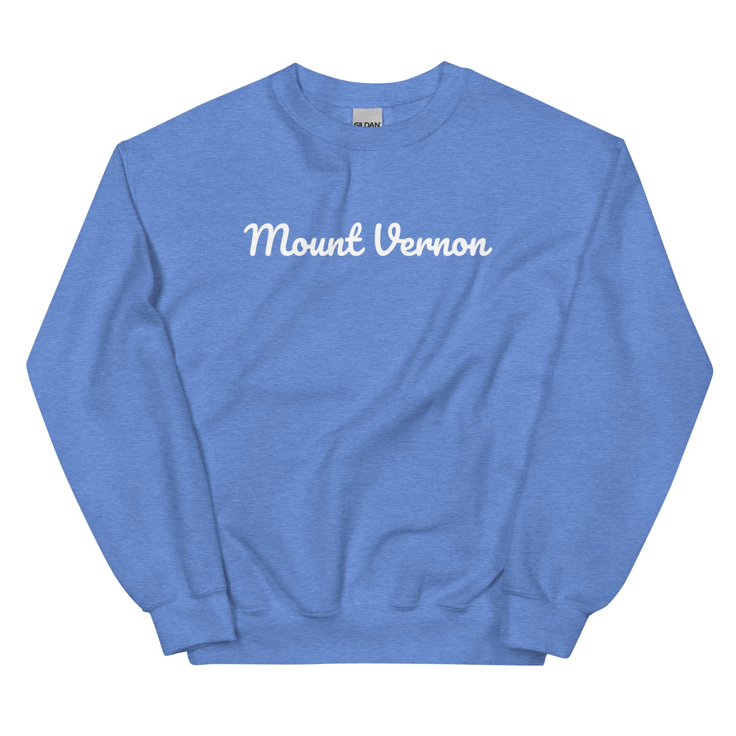Mount Vernon Ohio Solo Script Crewneck Unisex Sweatshirt