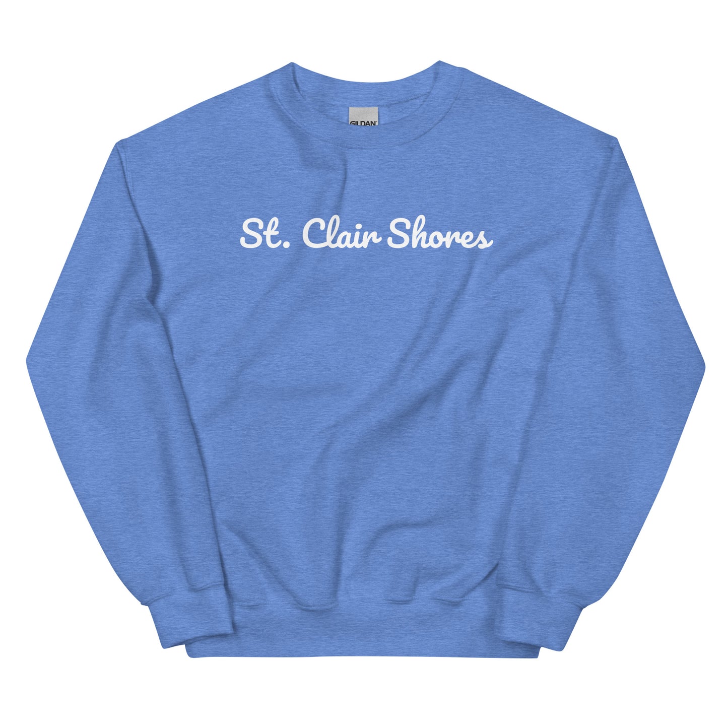 St. Clair Shores Michigan Solo Script Crewneck Unisex Sweatshirt