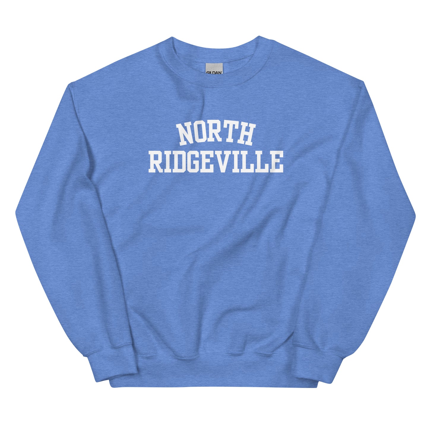 North Ridgeville Ohio Block Solo Crewneck Unisex Sweatshirt
