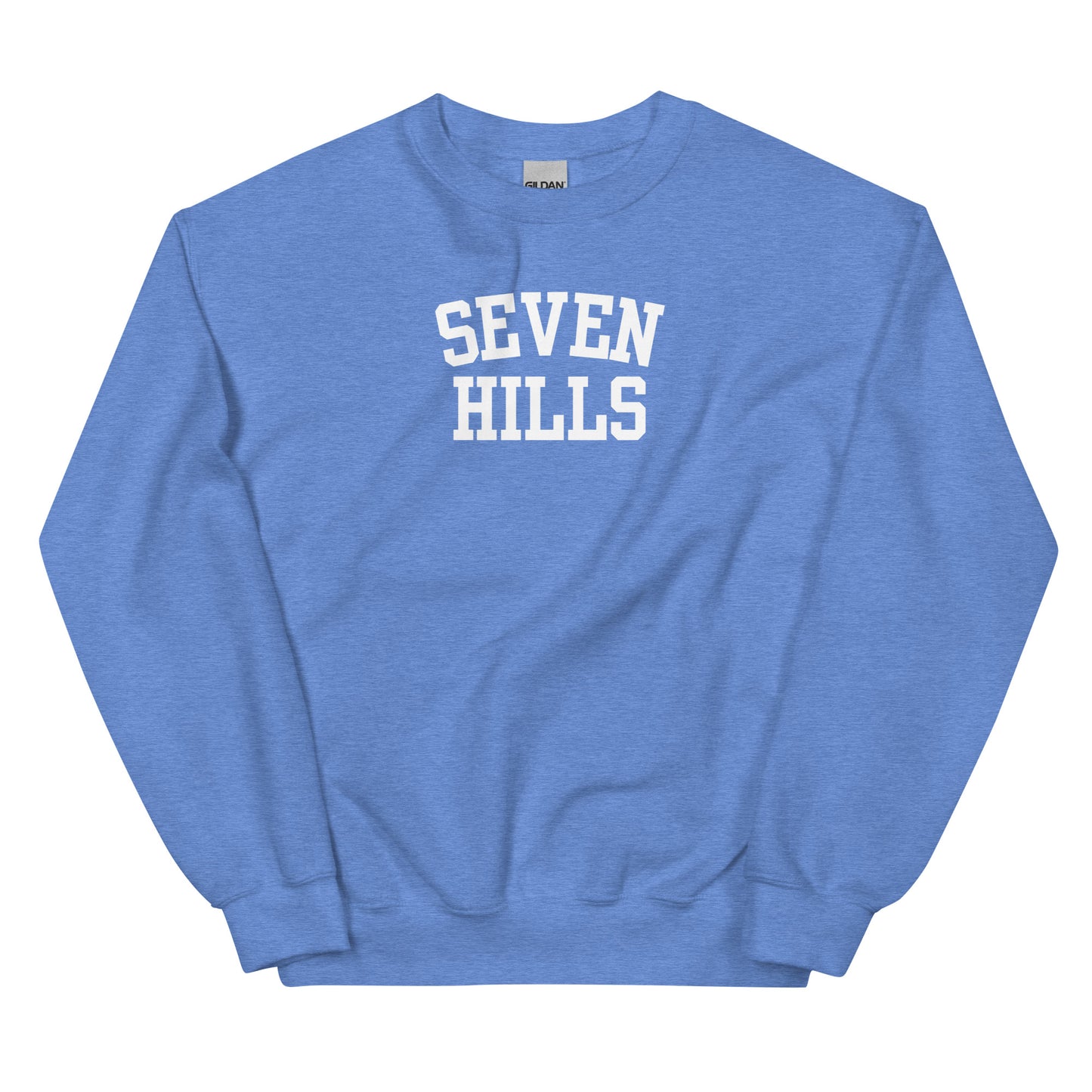 Seven Hills Ohio Block Solo Crewneck Unisex Sweatshirt