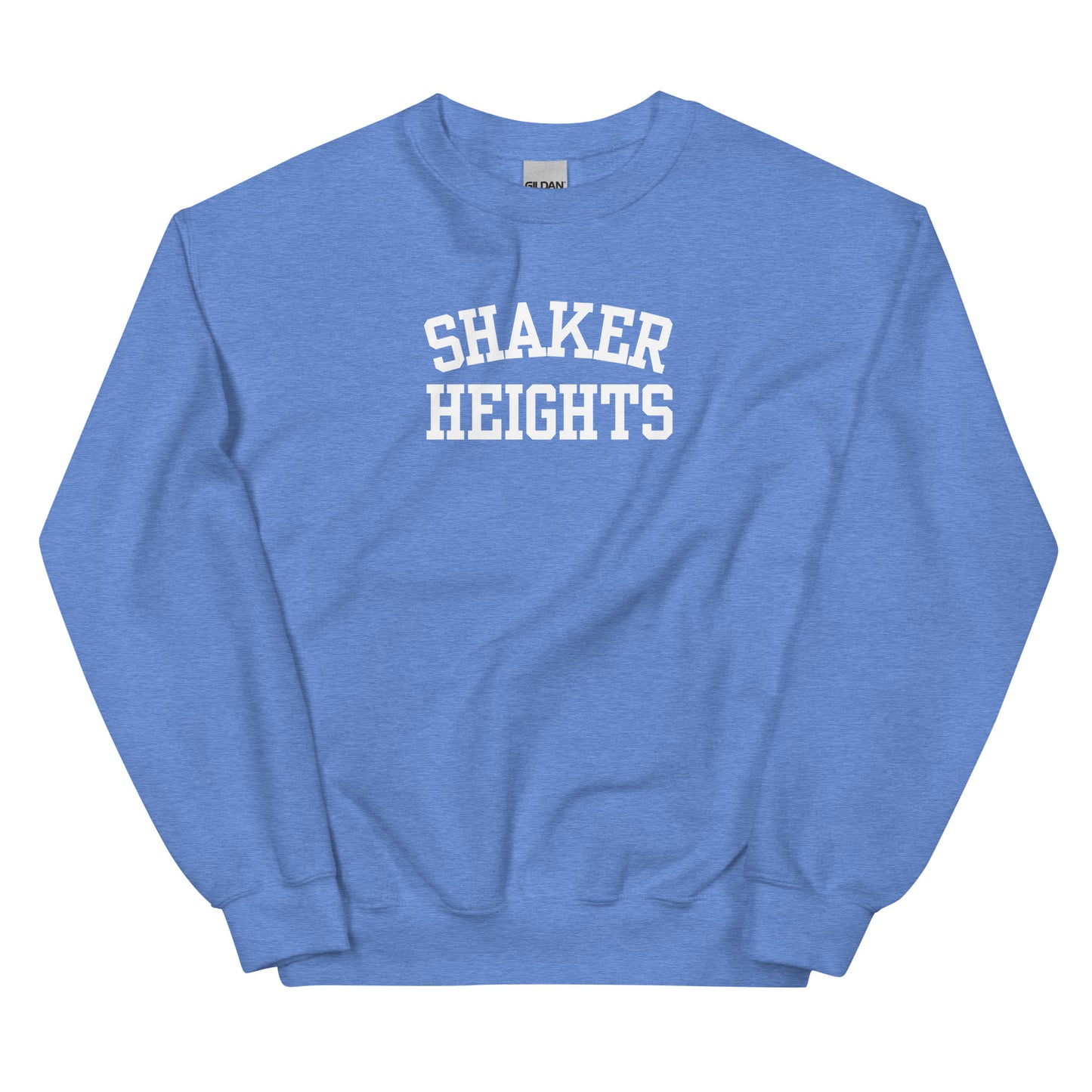 Shaker Heights Ohio Block Solo Crewneck Unisex Sweatshirt