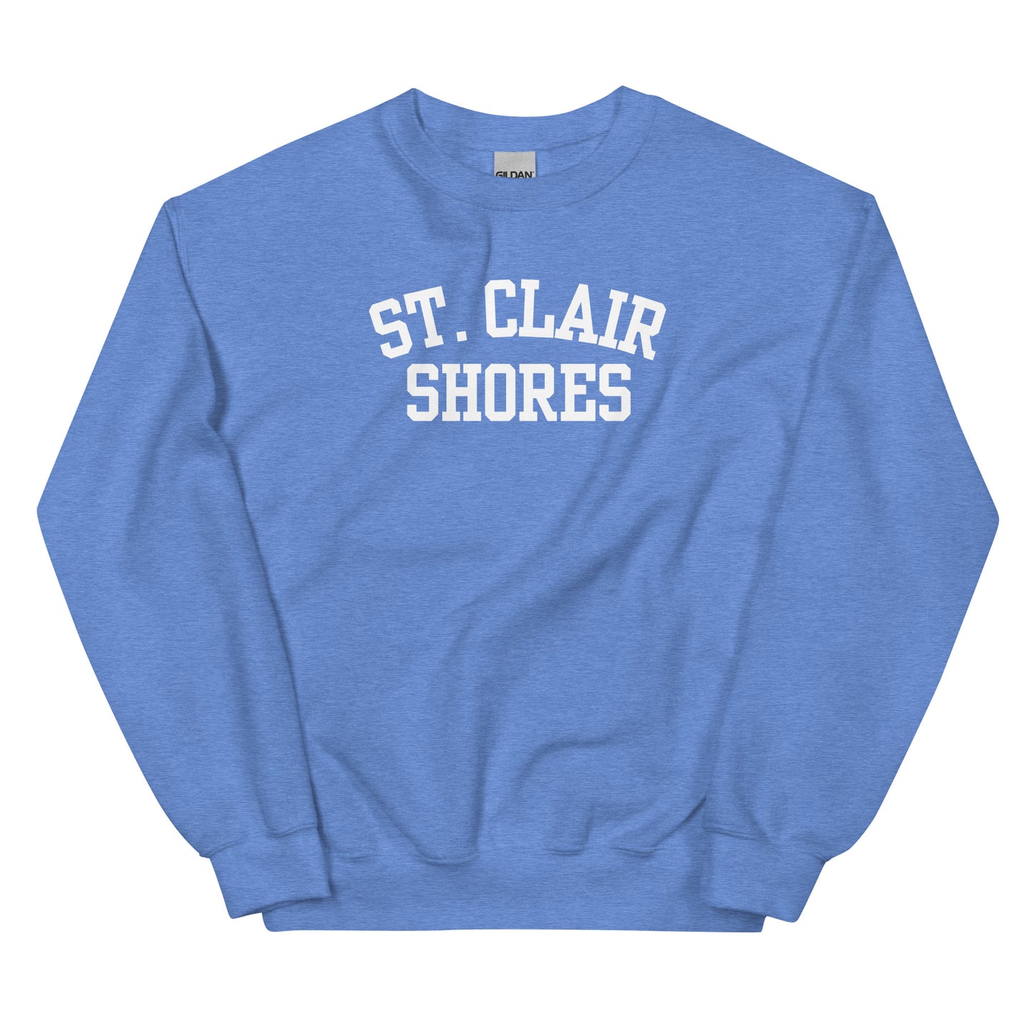St. Clair Shores Ohio Block Solo Crewneck Unisex Sweatshirt