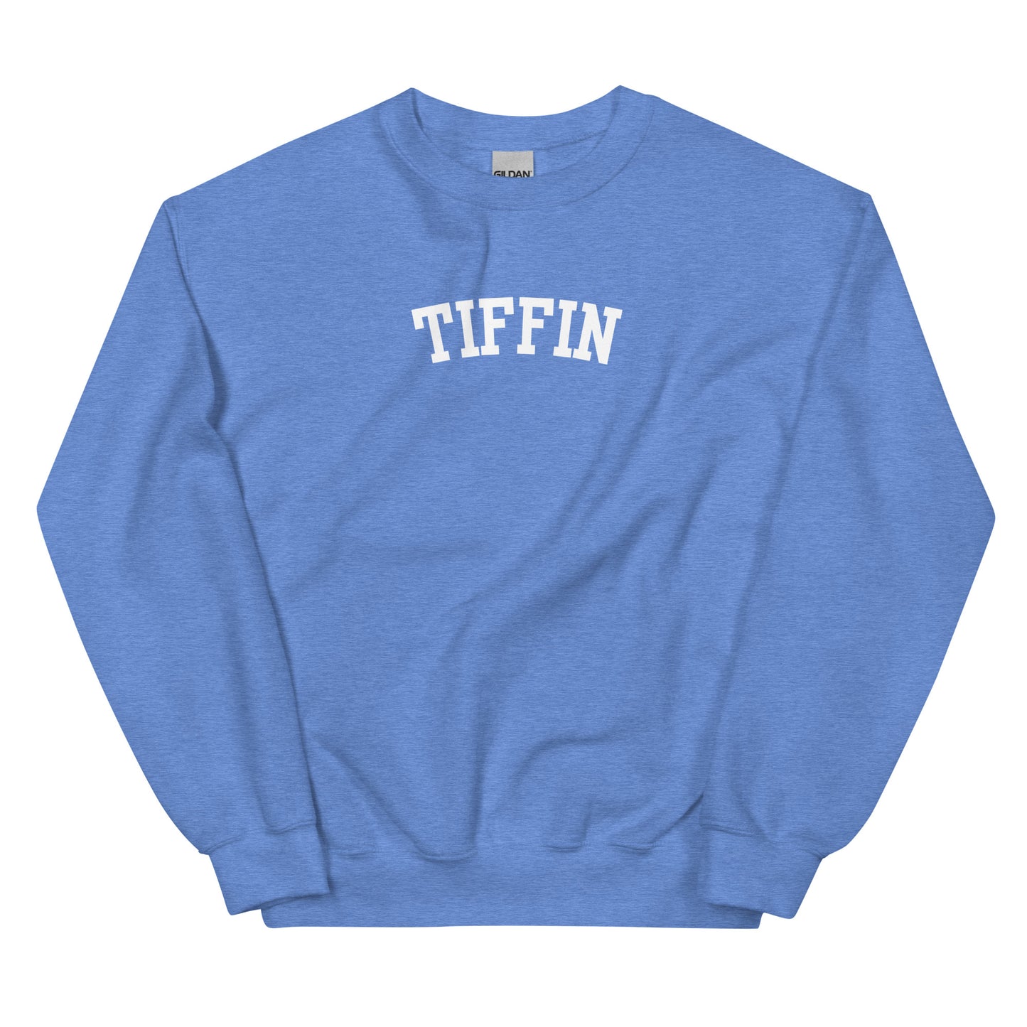 Tiffin Ohio Block Solo Crewneck Unisex Sweatshirt