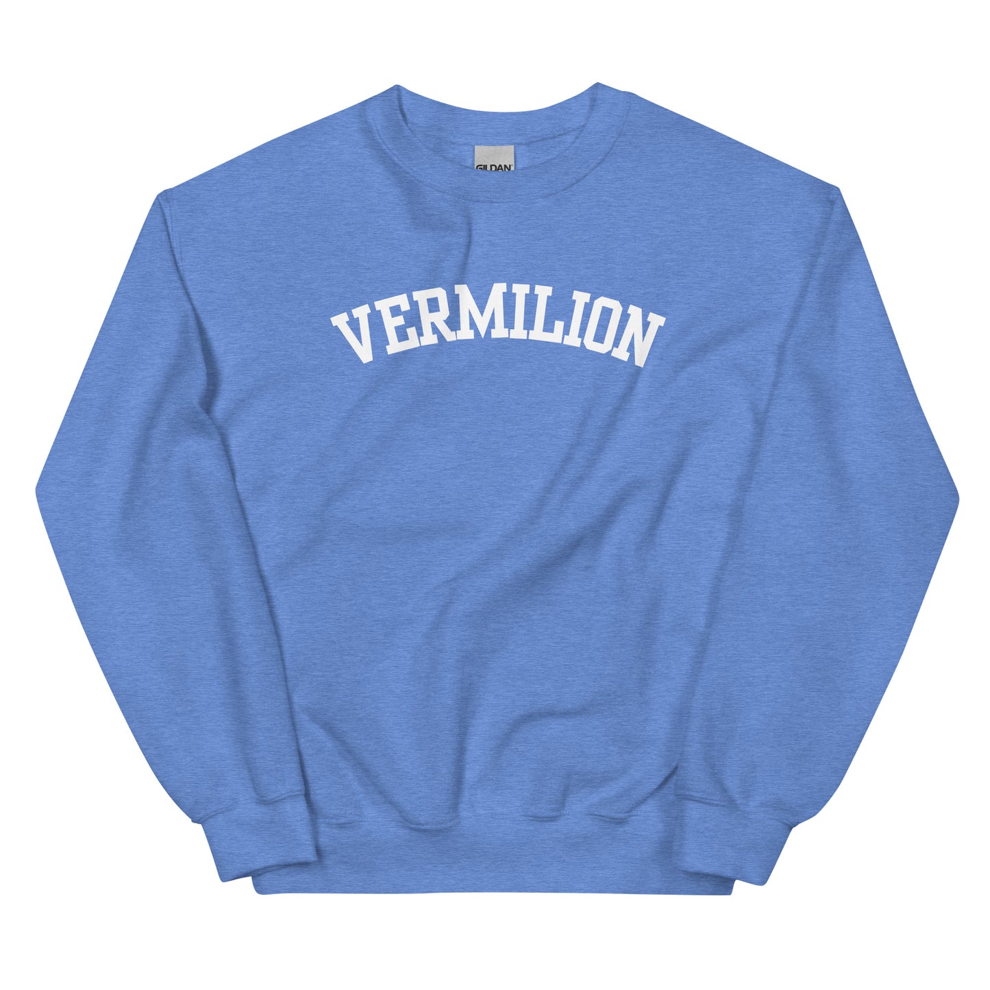 Vermilion Ohio Block Solo Crewneck Unisex Sweatshirt