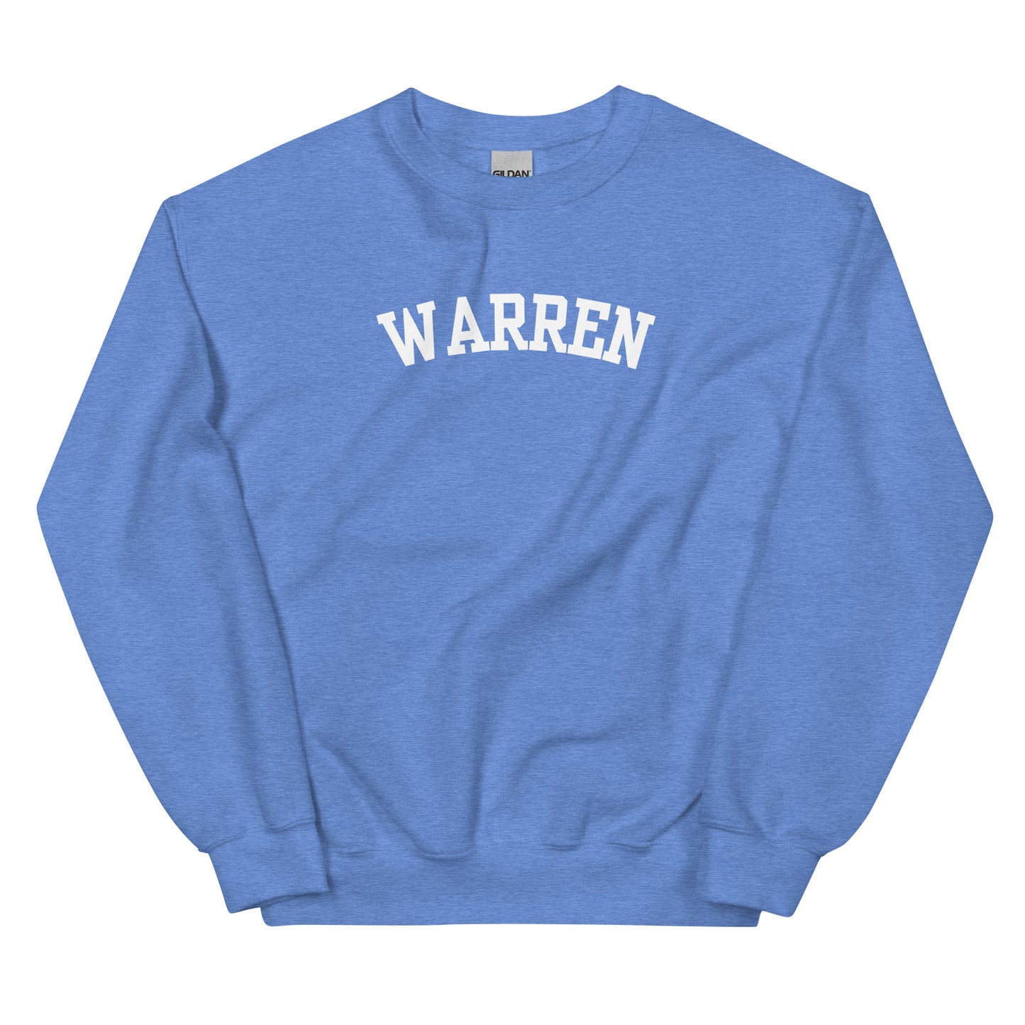 Warren Ohio Block Solo Crewneck Unisex Sweatshirt