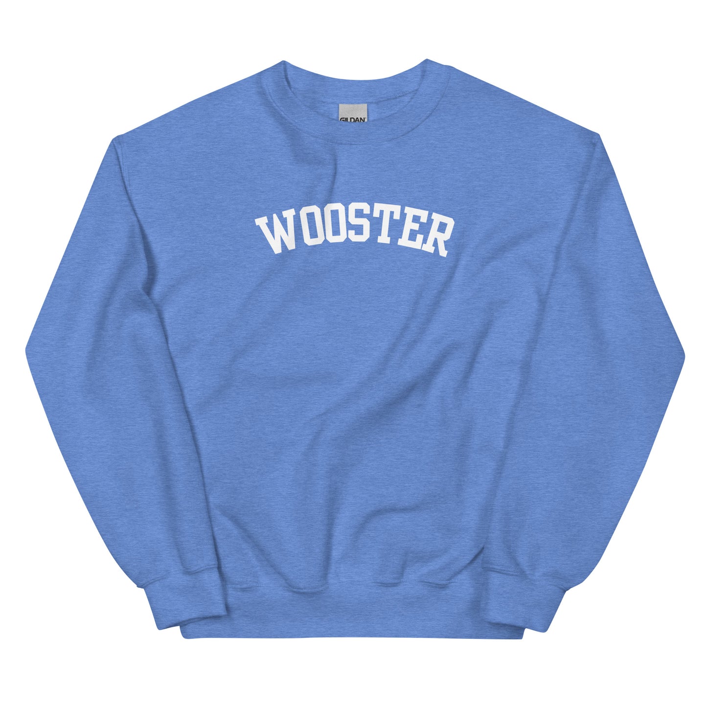 Wooster Ohio Block Solo Crewneck Unisex Sweatshirt