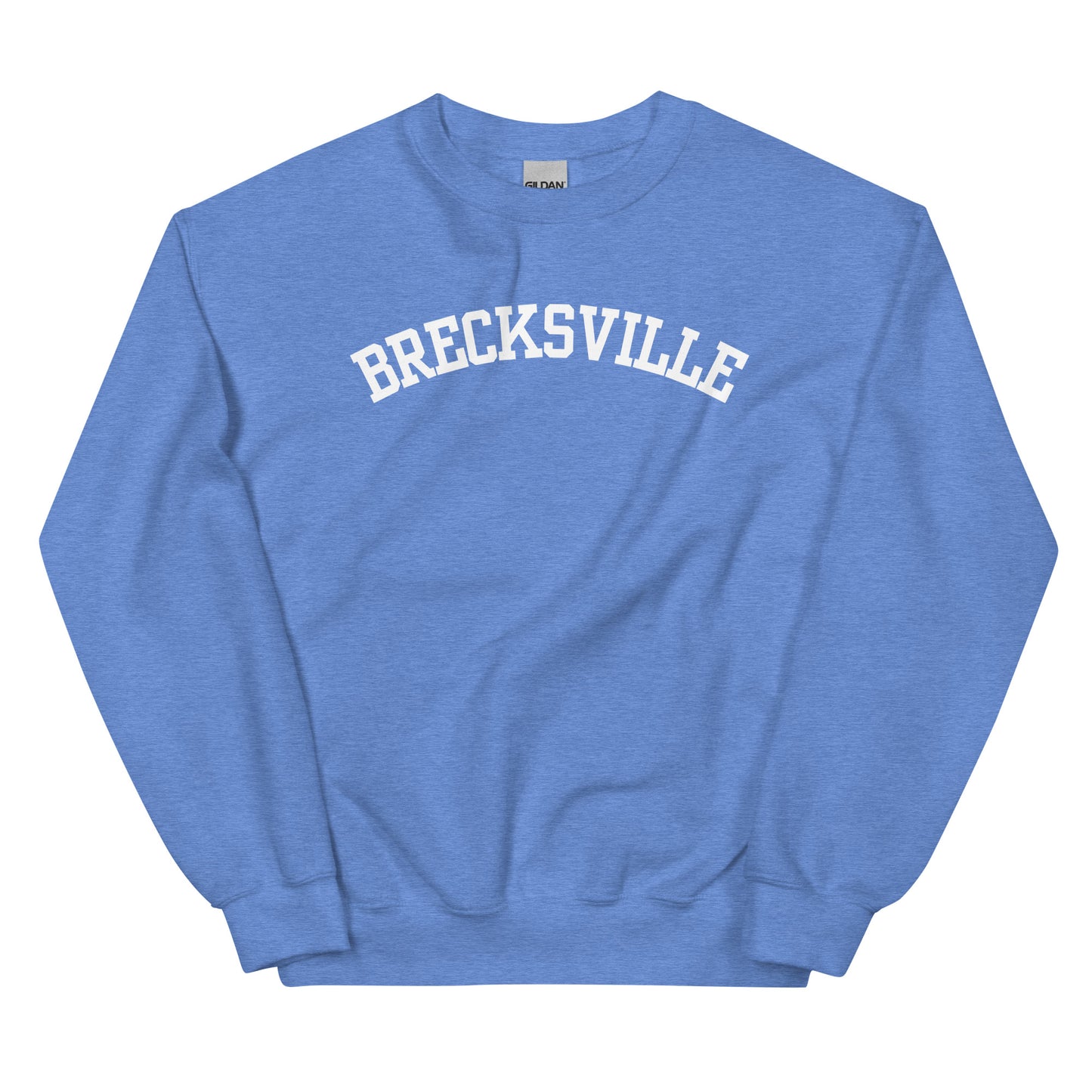 Brecksville Ohio Block Solo Crewneck Unisex Sweatshirt