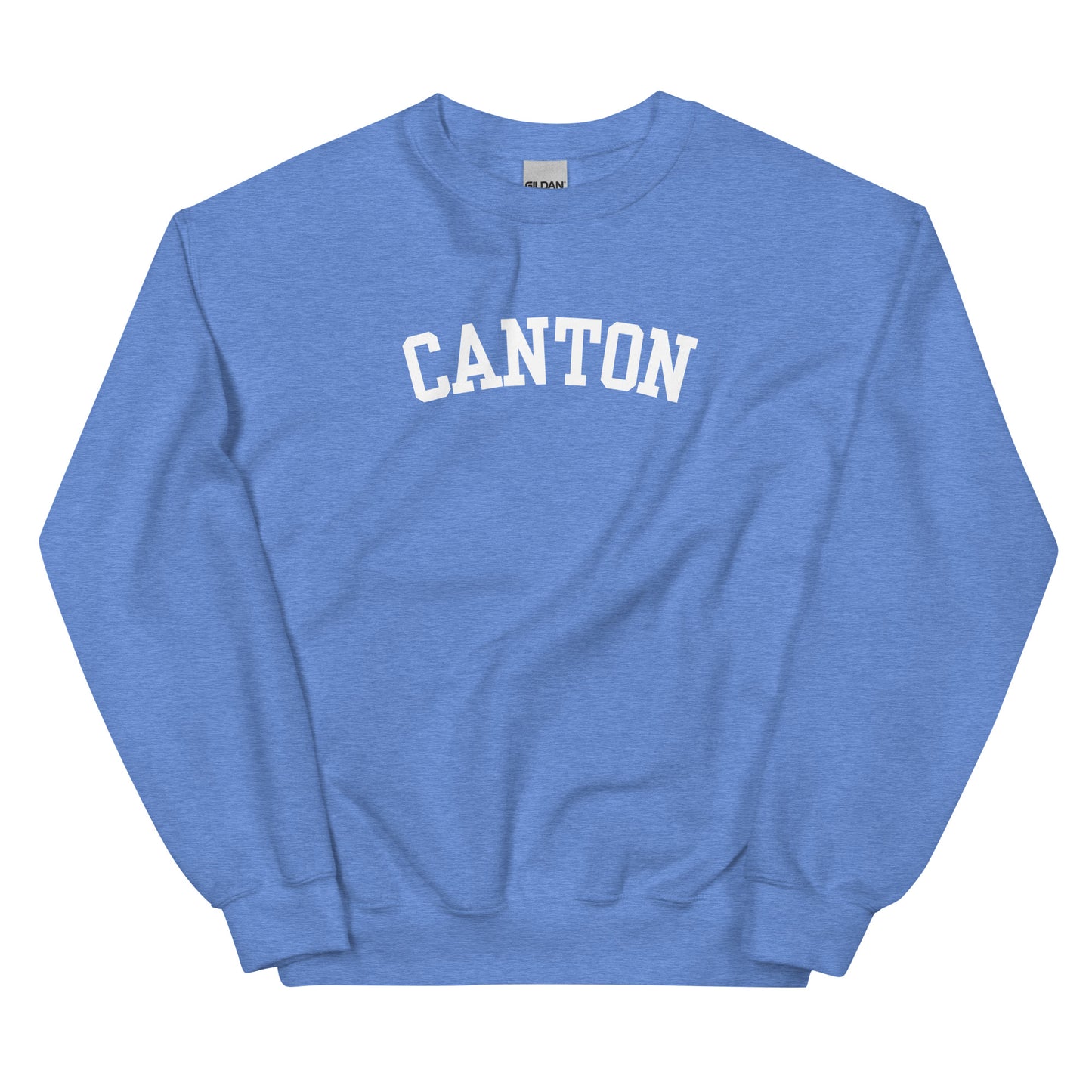 Canton Ohio Block Solo Crewneck Unisex Sweatshirt