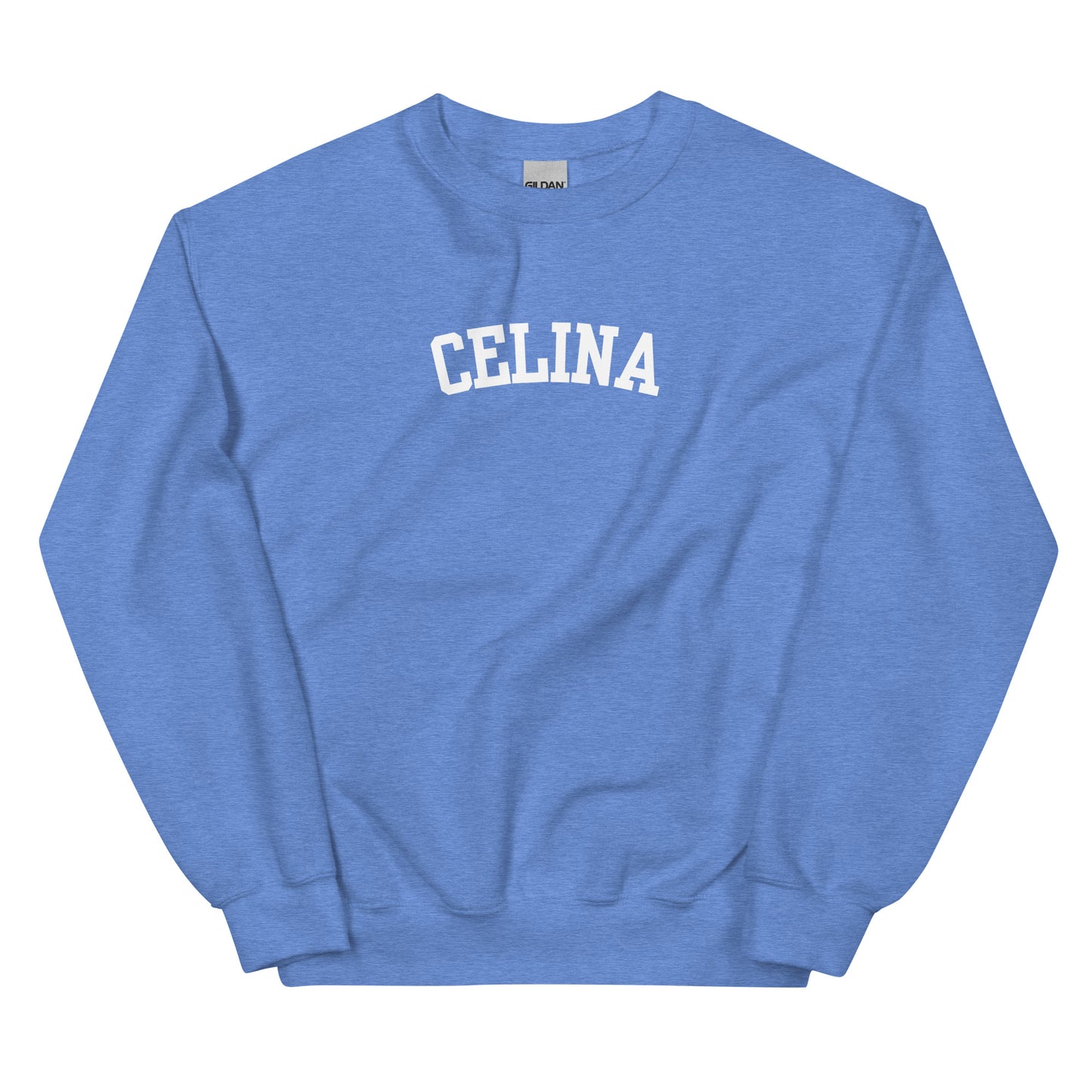 Celina Ohio Block Solo Crewneck Unisex Sweatshirt