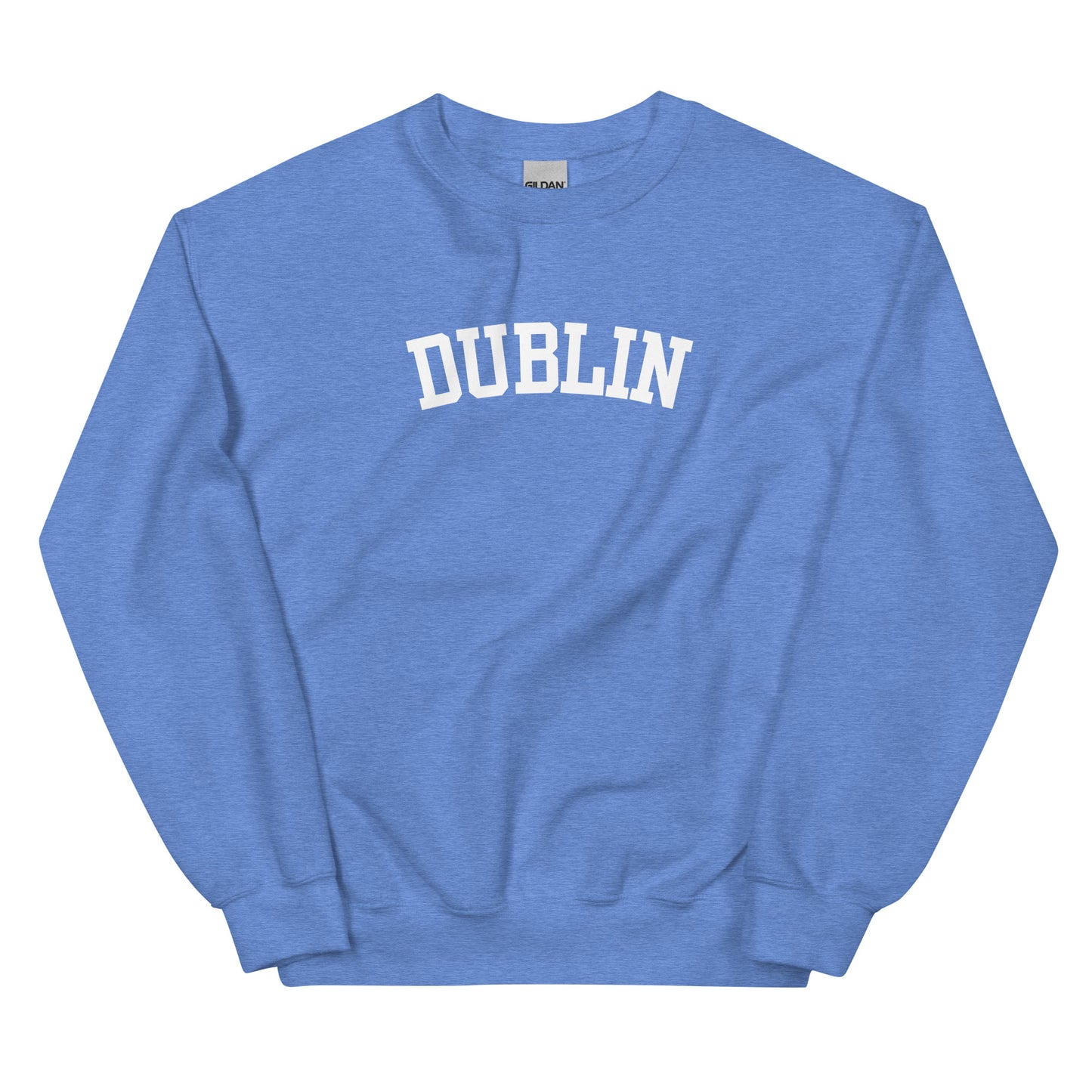 Dublin Ohio Block Solo Crewneck Unisex Sweatshirt