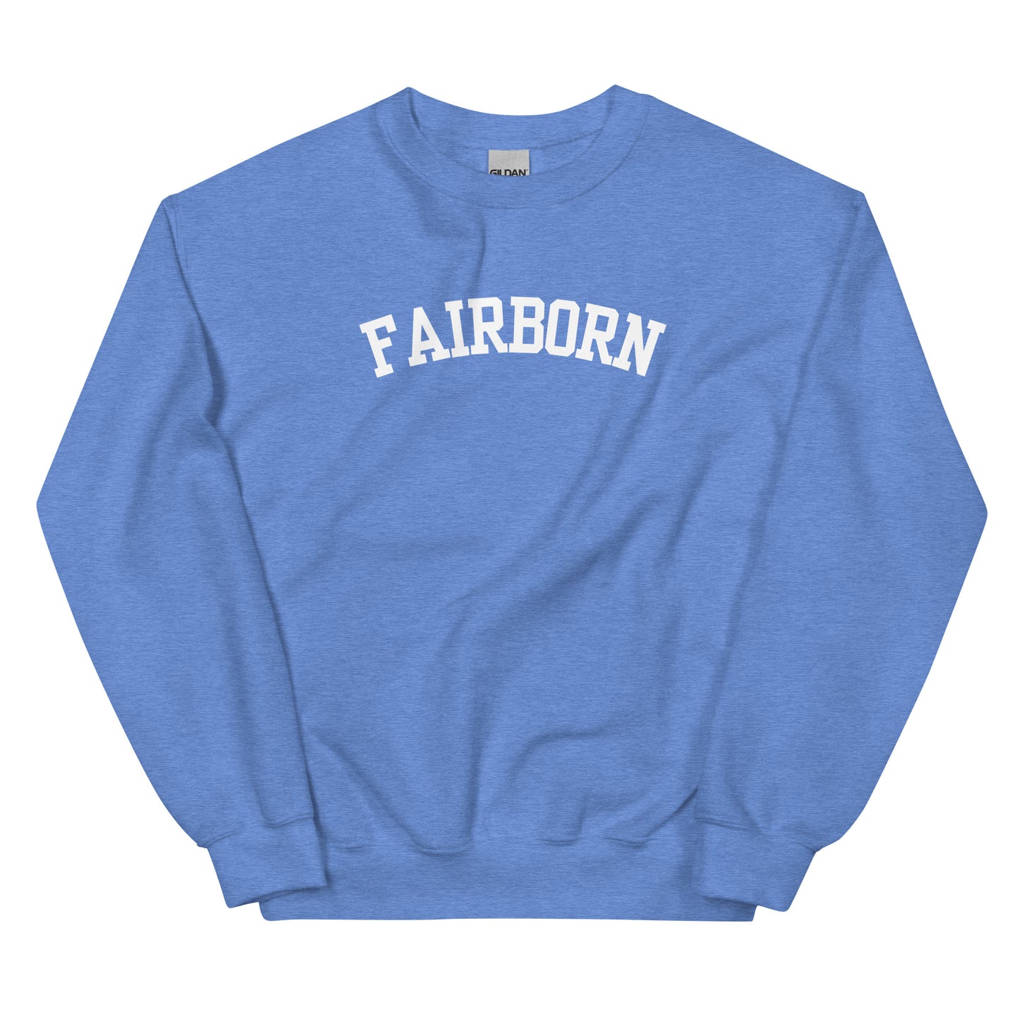 Fairborn Ohio Block Solo Crewneck Unisex Sweatshirt