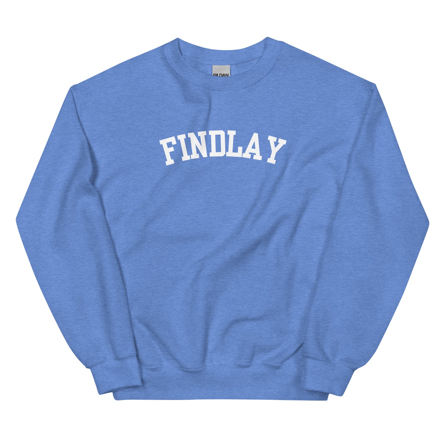 Findlay Ohio Block Solo Crewneck Unisex Sweatshirt