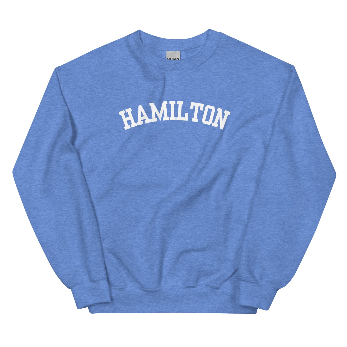 Hamilton Ohio Block Solo Crewneck Unisex Sweatshirt