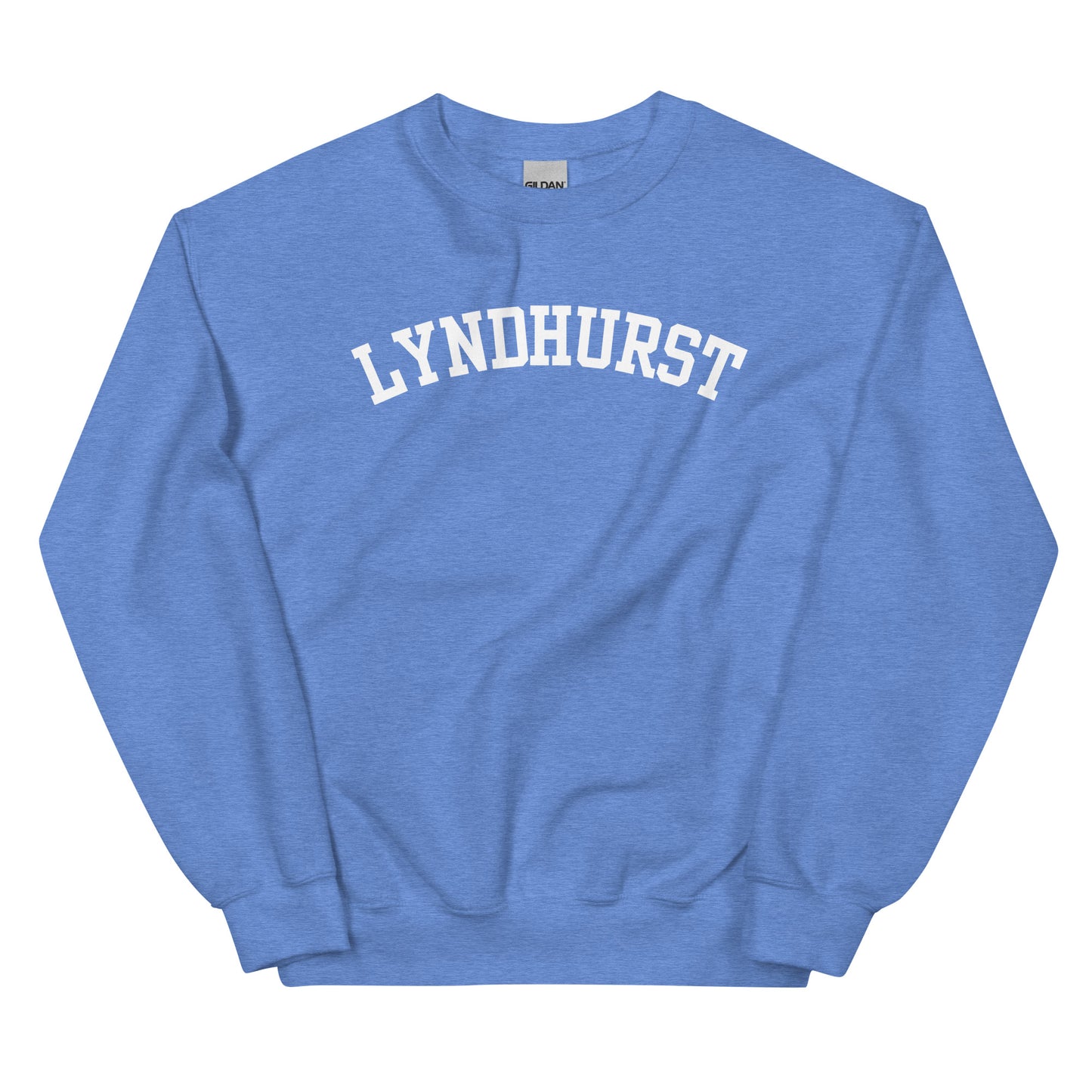 Lyndhurst Ohio Block Solo Crewneck Unisex Sweatshirt
