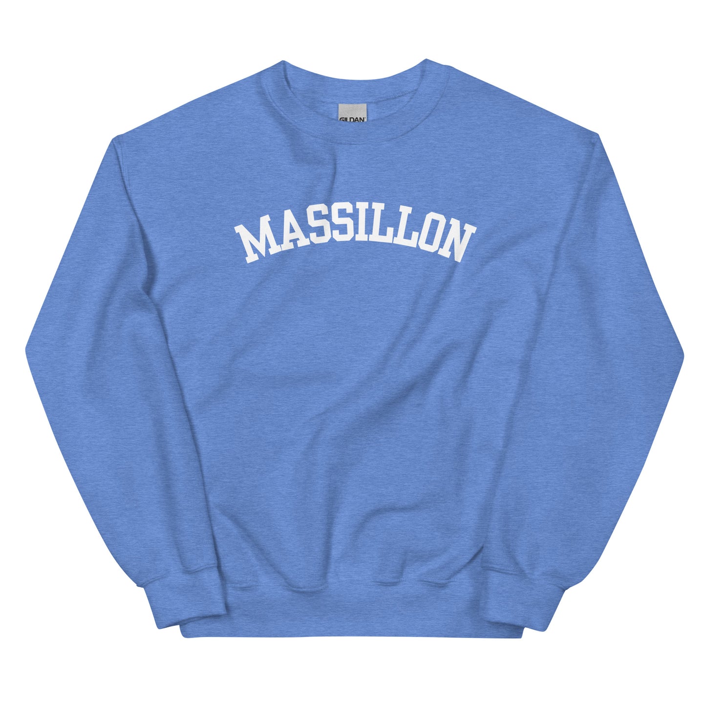 Massillon Ohio Block Solo Crewneck Unisex Sweatshirt