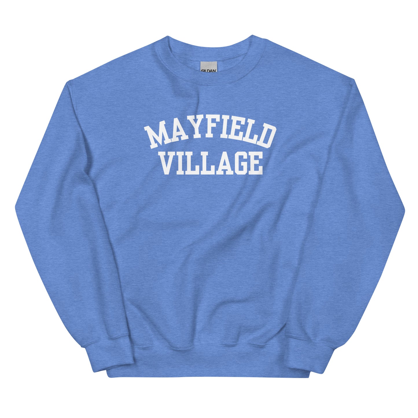 Mayfield Village Ohio Block Solo Crewneck Unisex Sweatshirt