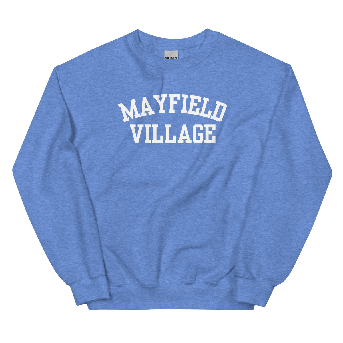 Mayfield Village Ohio Block Solo Crewneck Unisex Sweatshirt
