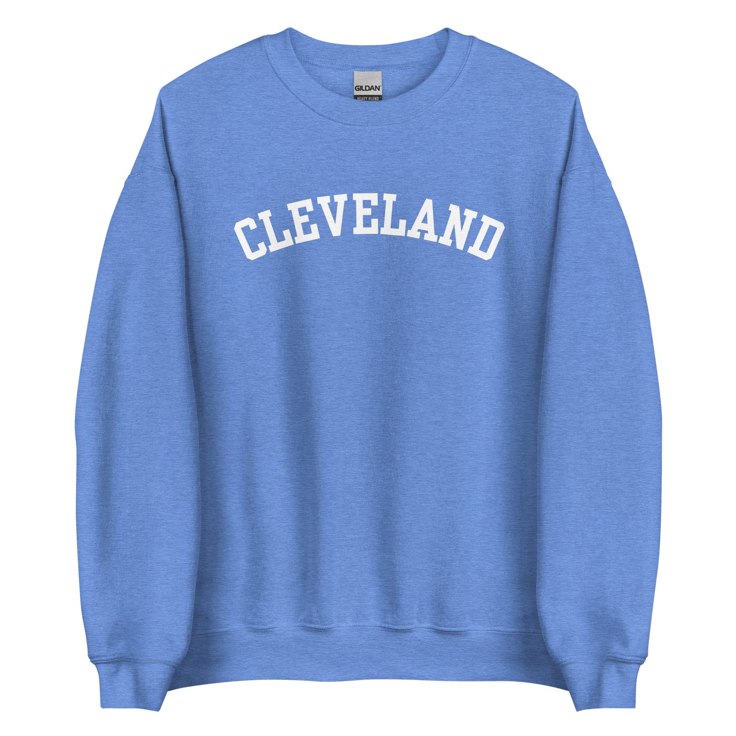 Cleveland Ohio Solo Block Crewneck Unisex Sweatshirt
