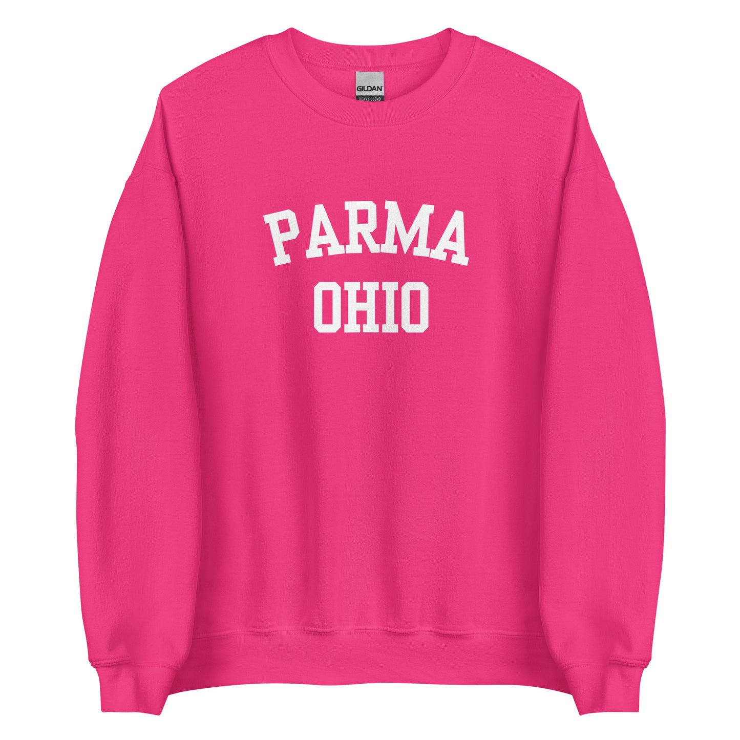 Parma Ohio Block Crewneck Unisex Sweatshirt