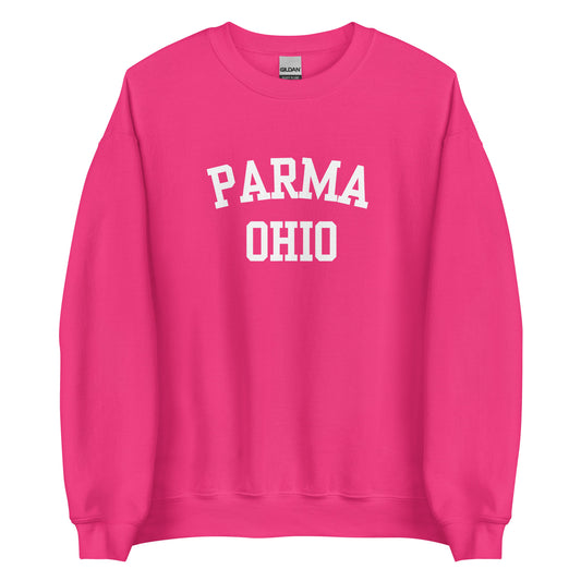 Parma Ohio Block Crewneck Unisex Sweatshirt