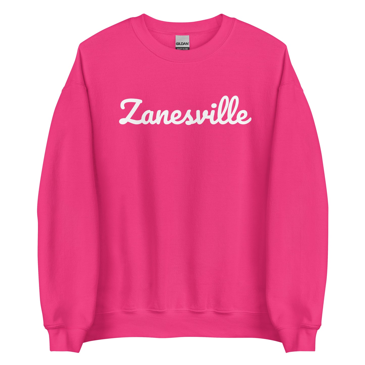Zanesville Ohio Solo Script Unisex Crewneck Sweatshirt