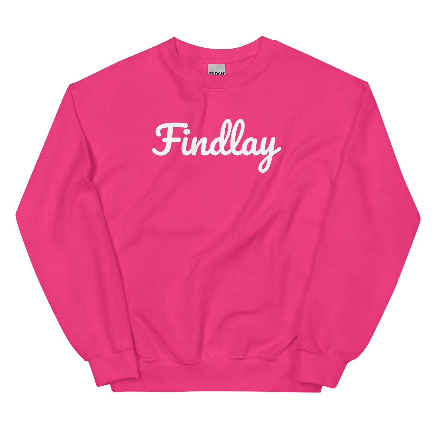 Findlay Ohio Solo Script Crewneck Unisex Sweatshirt