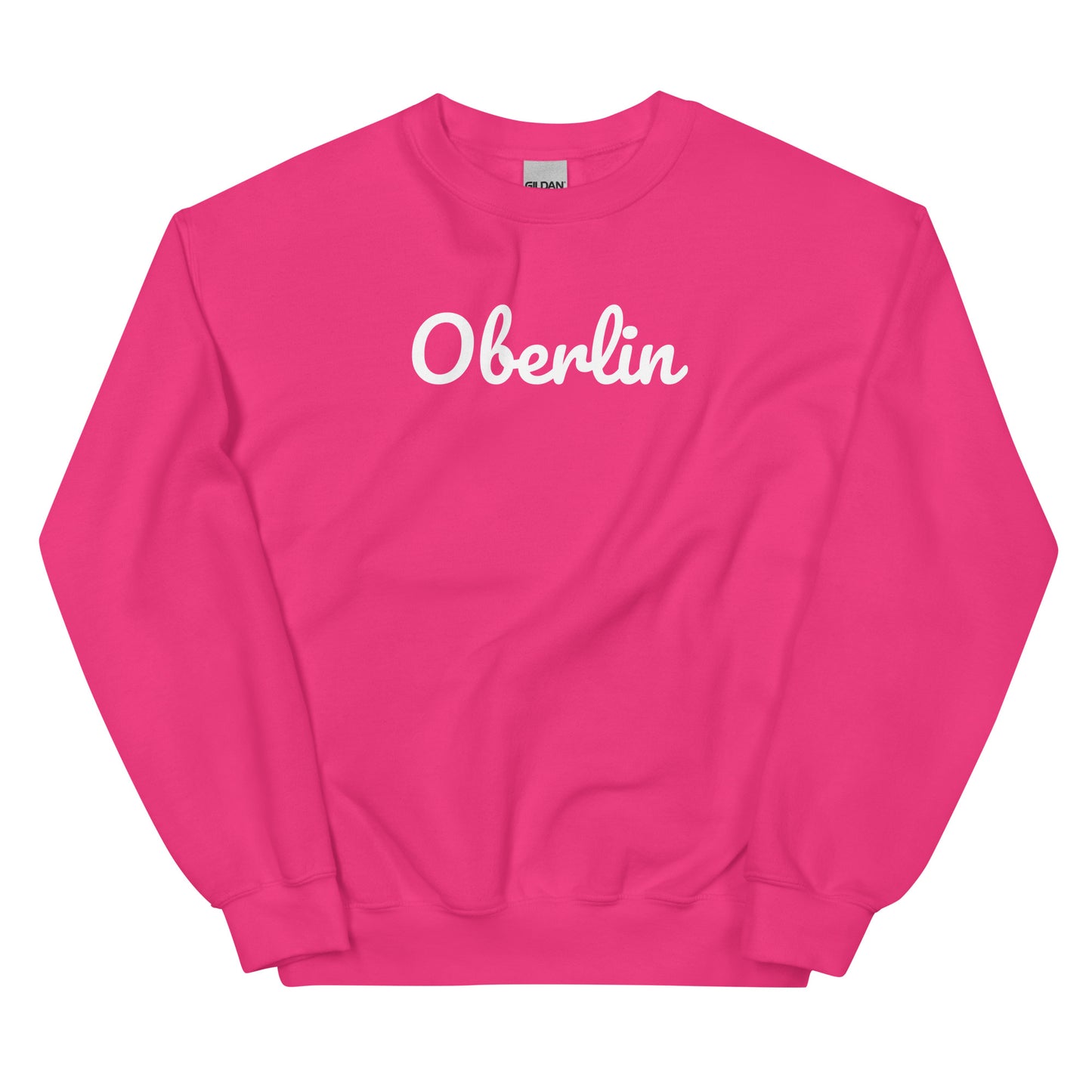 Oberlin Ohio Solo Script Crewneck Unisex Sweatshirt