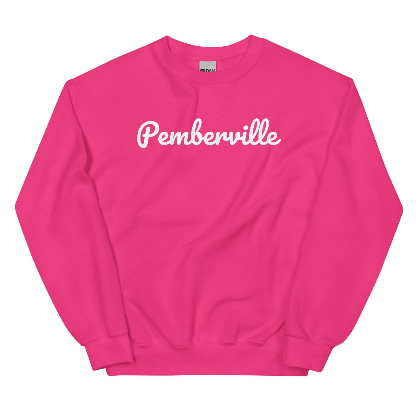 Pemberville Ohio Solo Script Crewneck Unisex Sweatshirt