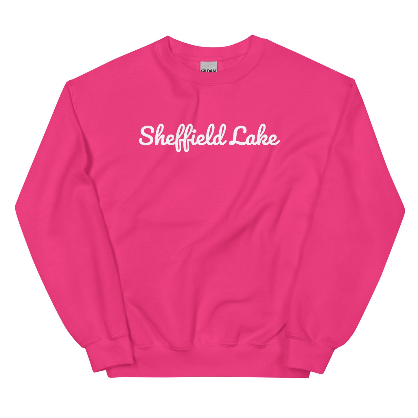 Sheffield Lake Ohio Solo Script Crewneck Unisex Sweatshirt